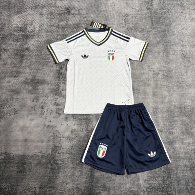 Italy Kids Away Jersey 01