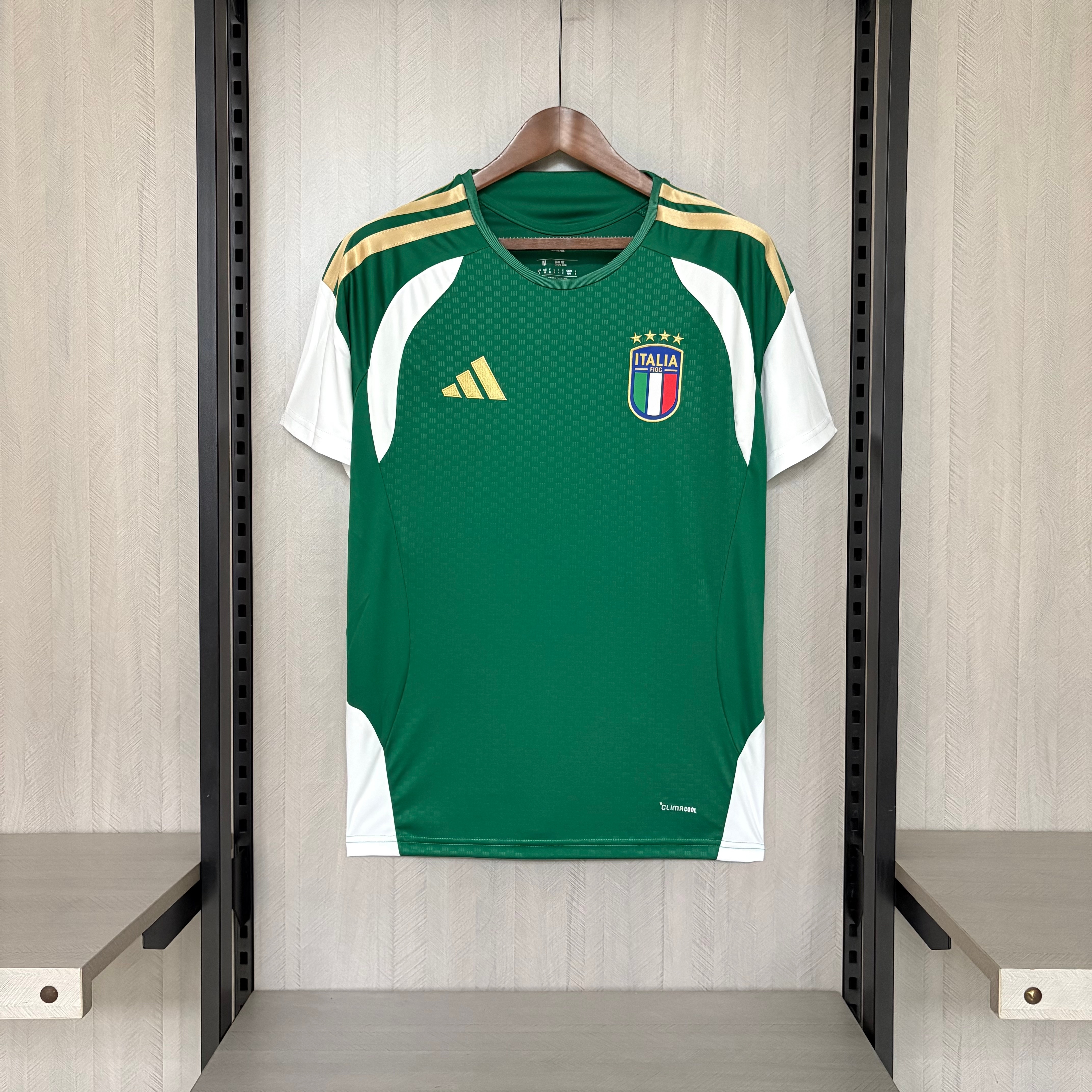 Italy Mens Green Jersey