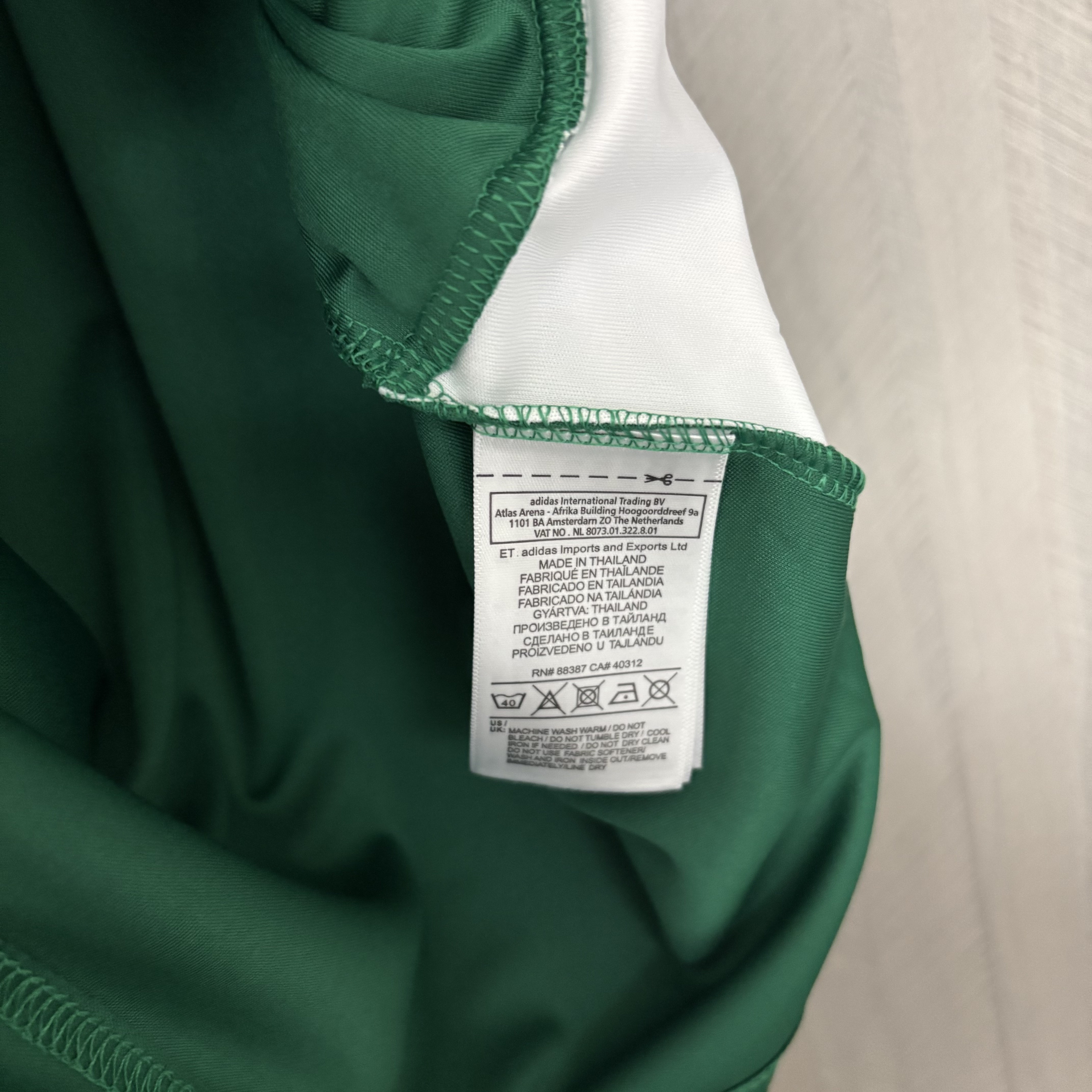 Italy Mens Green Jersey