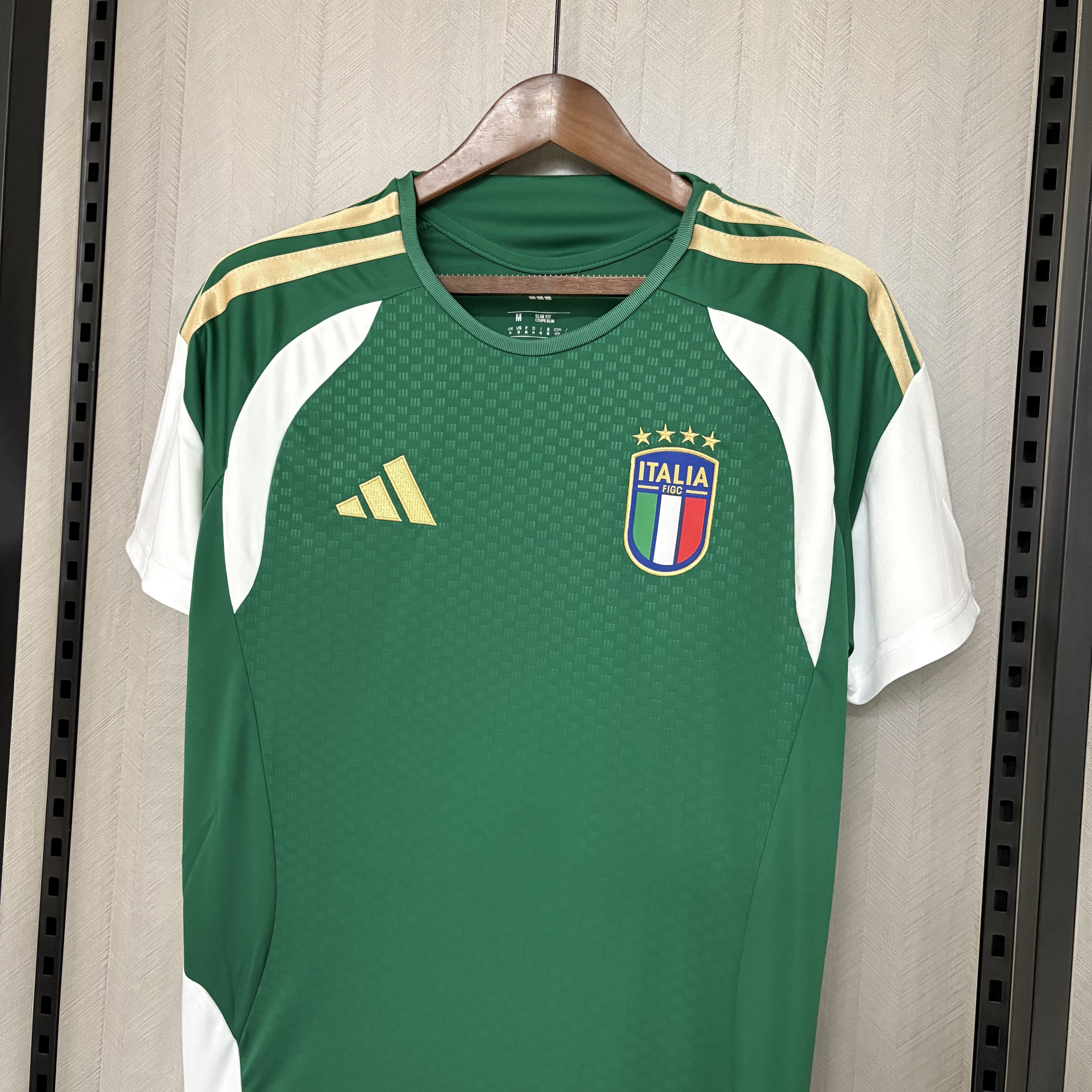 Italy Mens Green Jersey