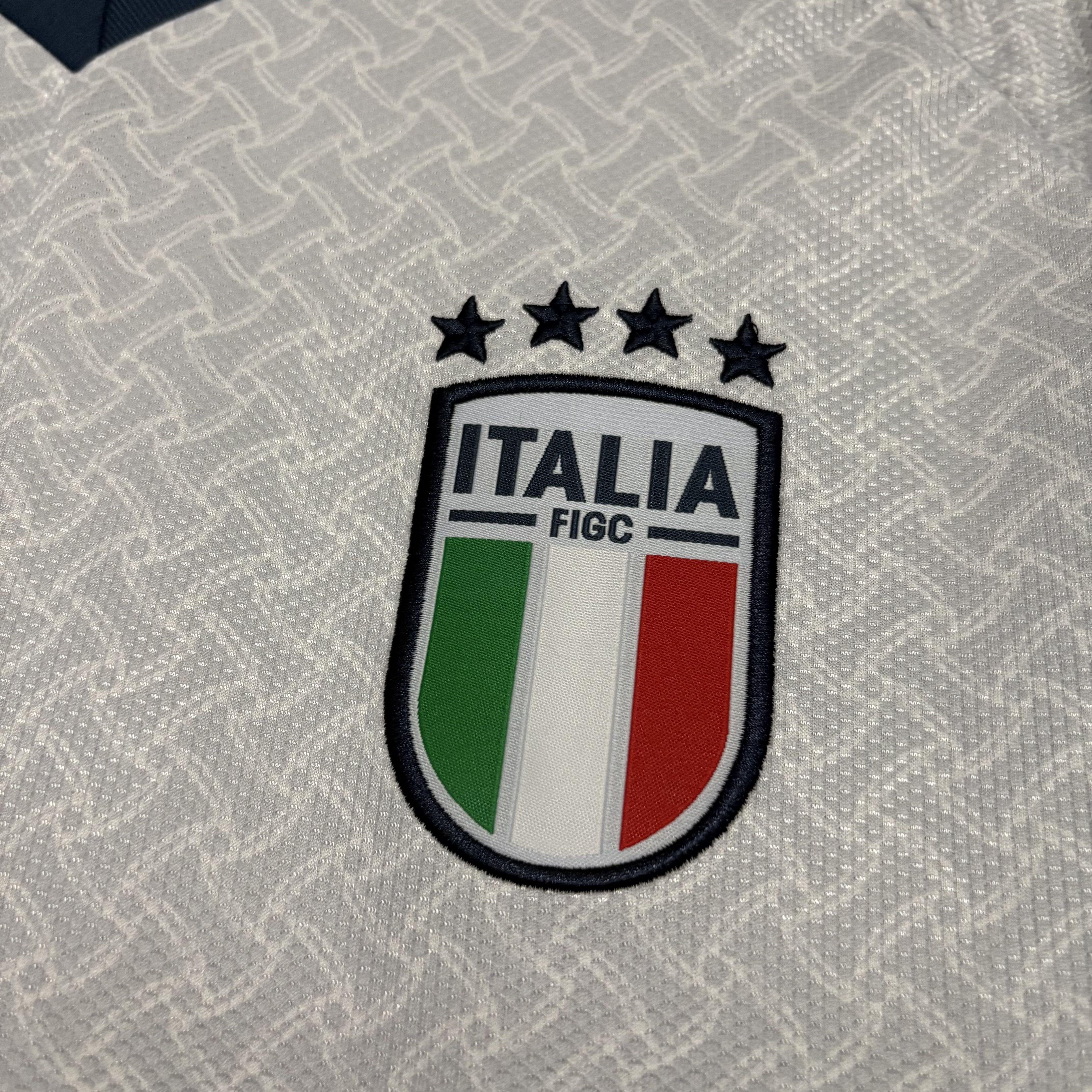 Italy Mens Long Sleeve Away Jersey