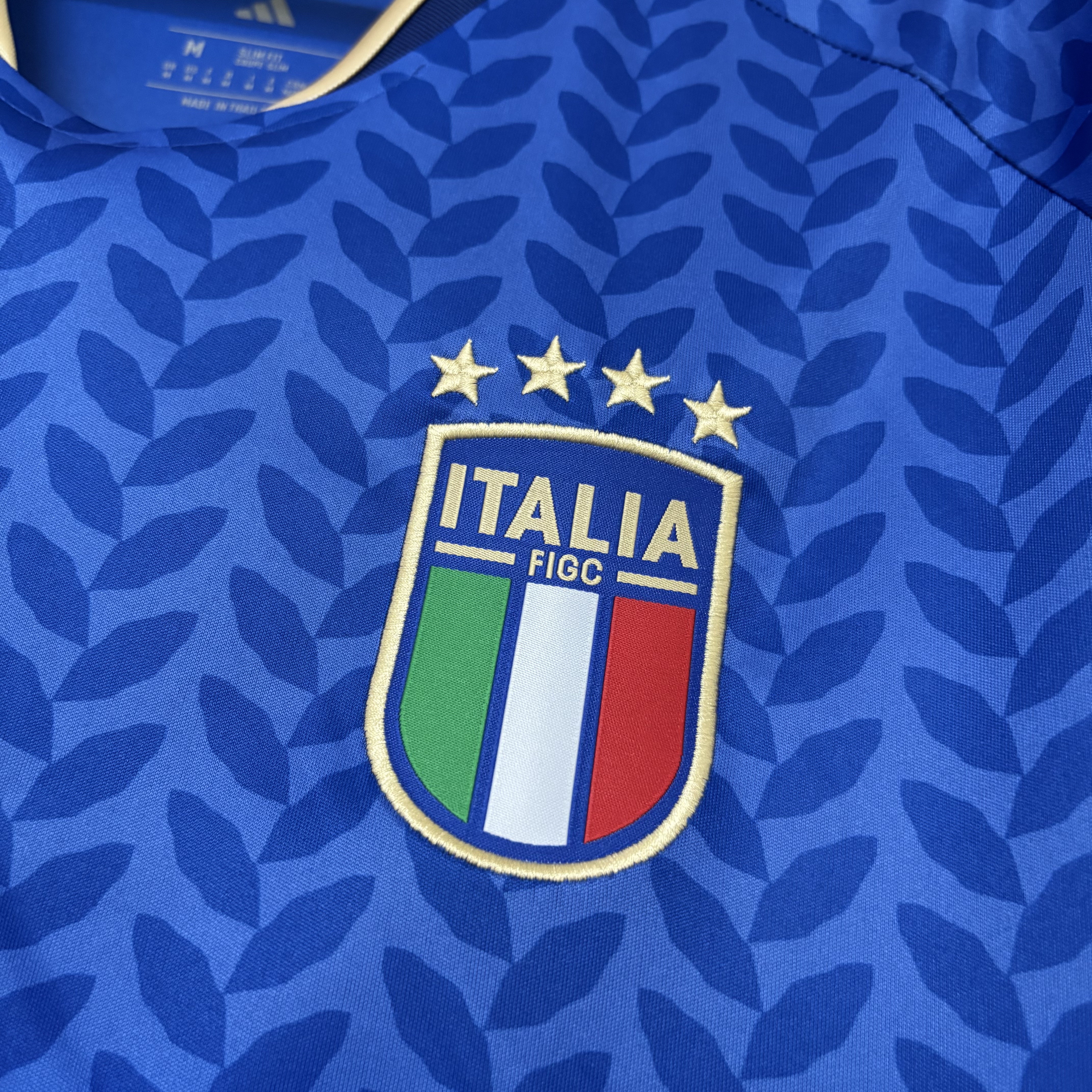 Italy Mens Long Sleeve Home Jersey