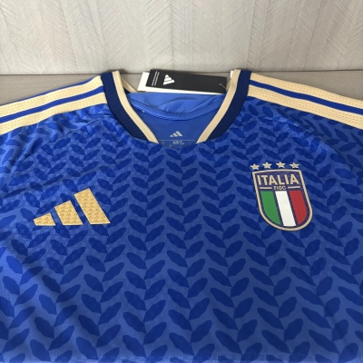Italy Mens Player Version Home Jersey 02