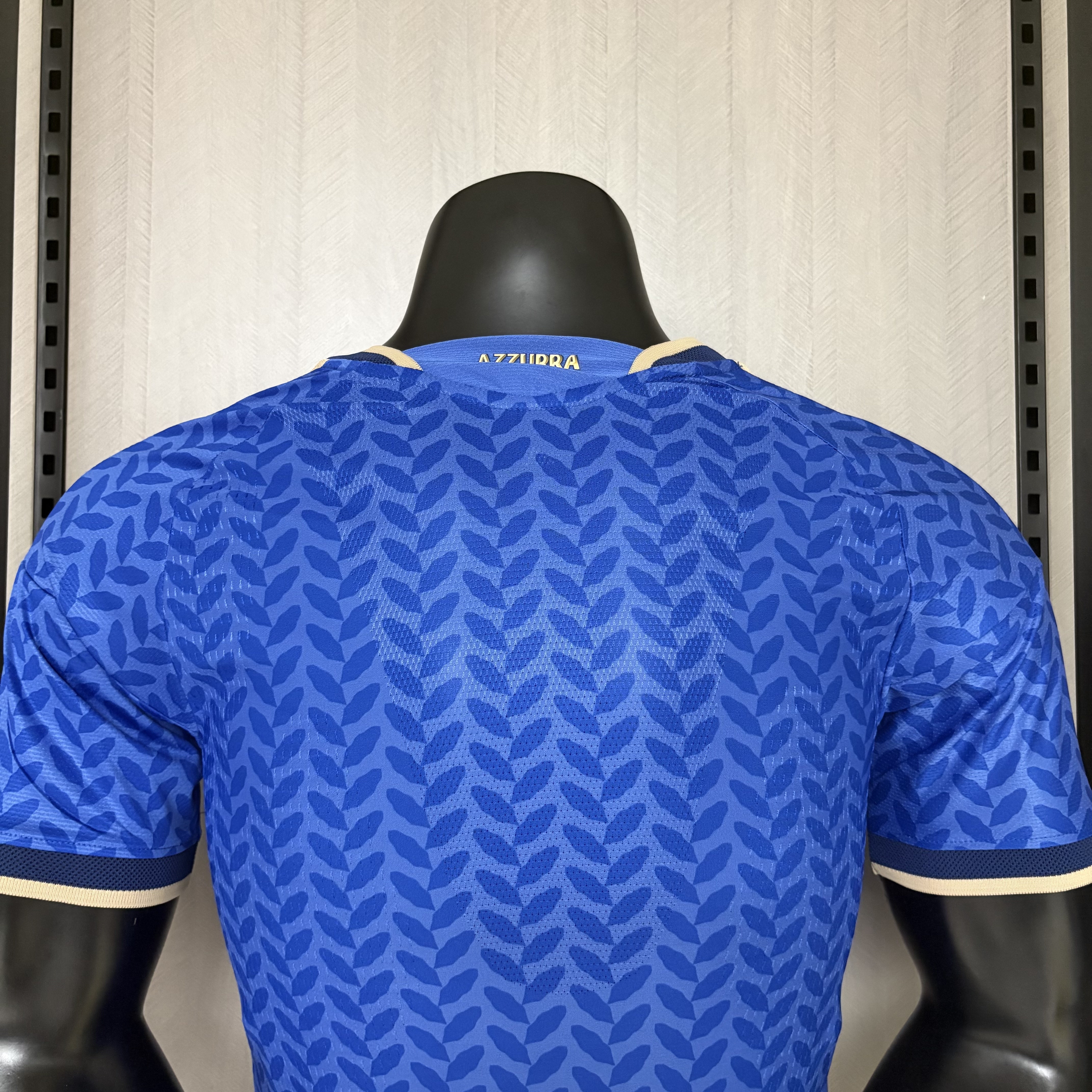 Italy Mens Player Version Home Jersey