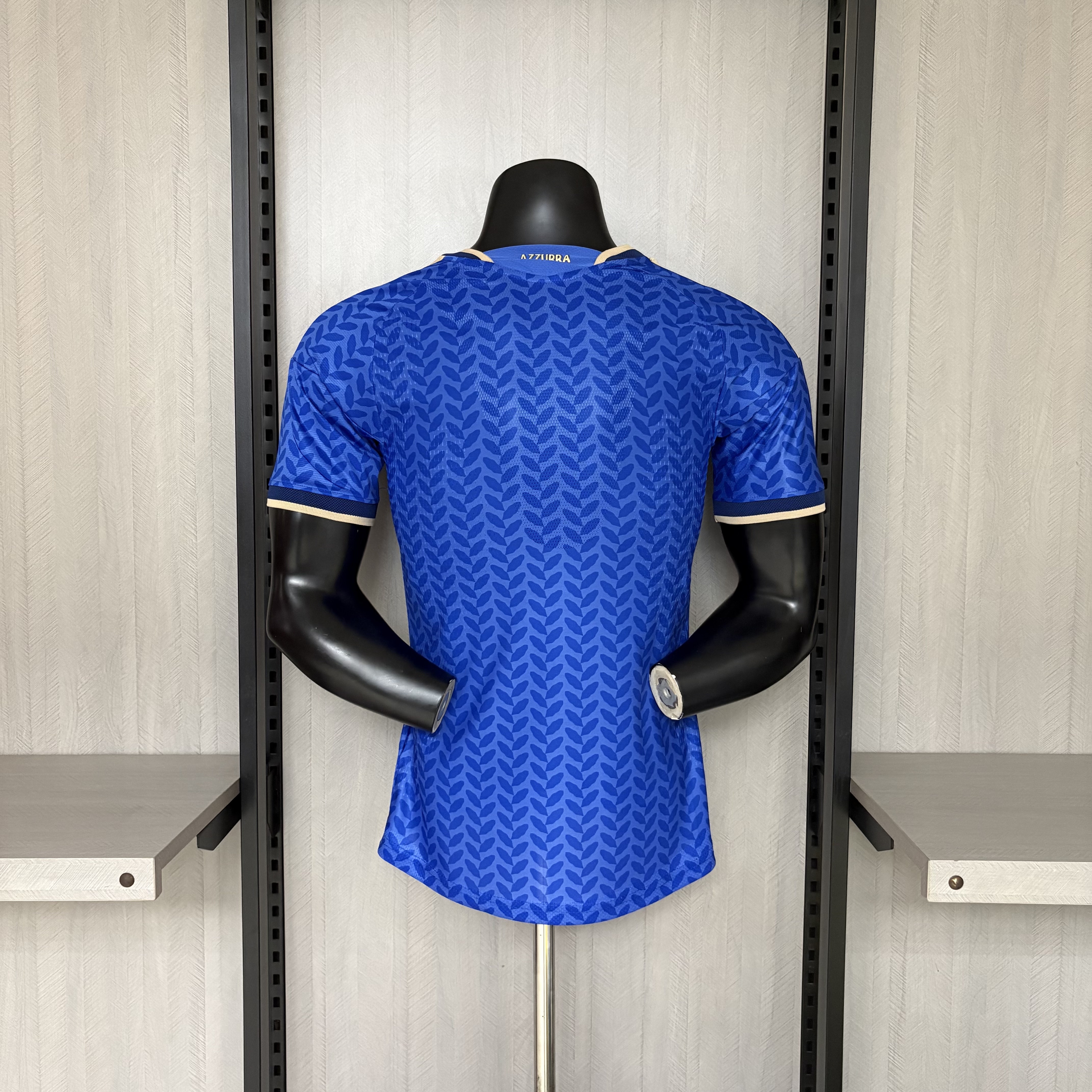 Italy Mens Player Version Home Jersey