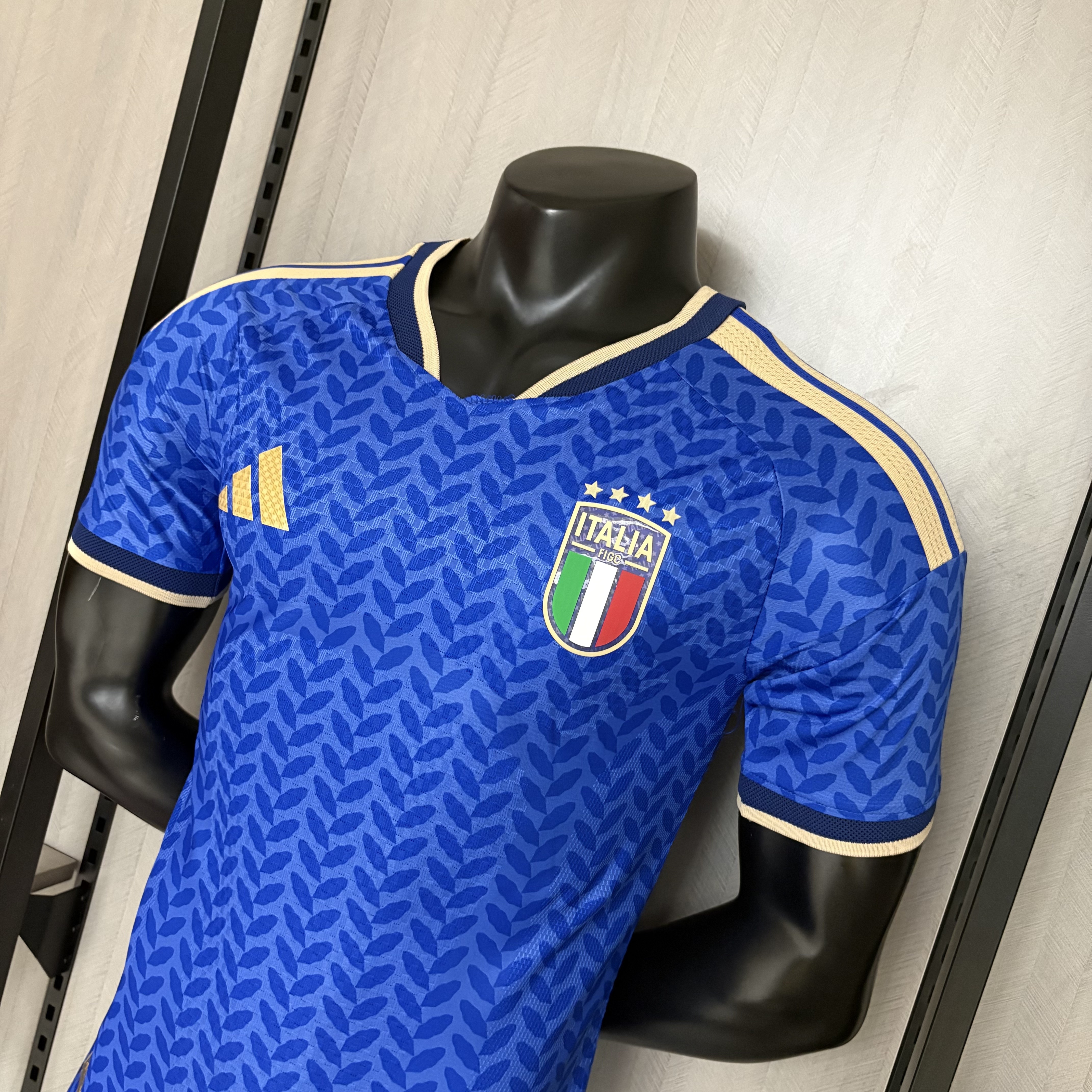 Italy Mens Player Version Home Jersey