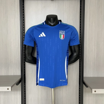 Italy Mens Player Version Home Jersey 01
