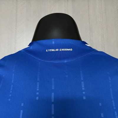 Italy Mens Player Version Home Jersey 02