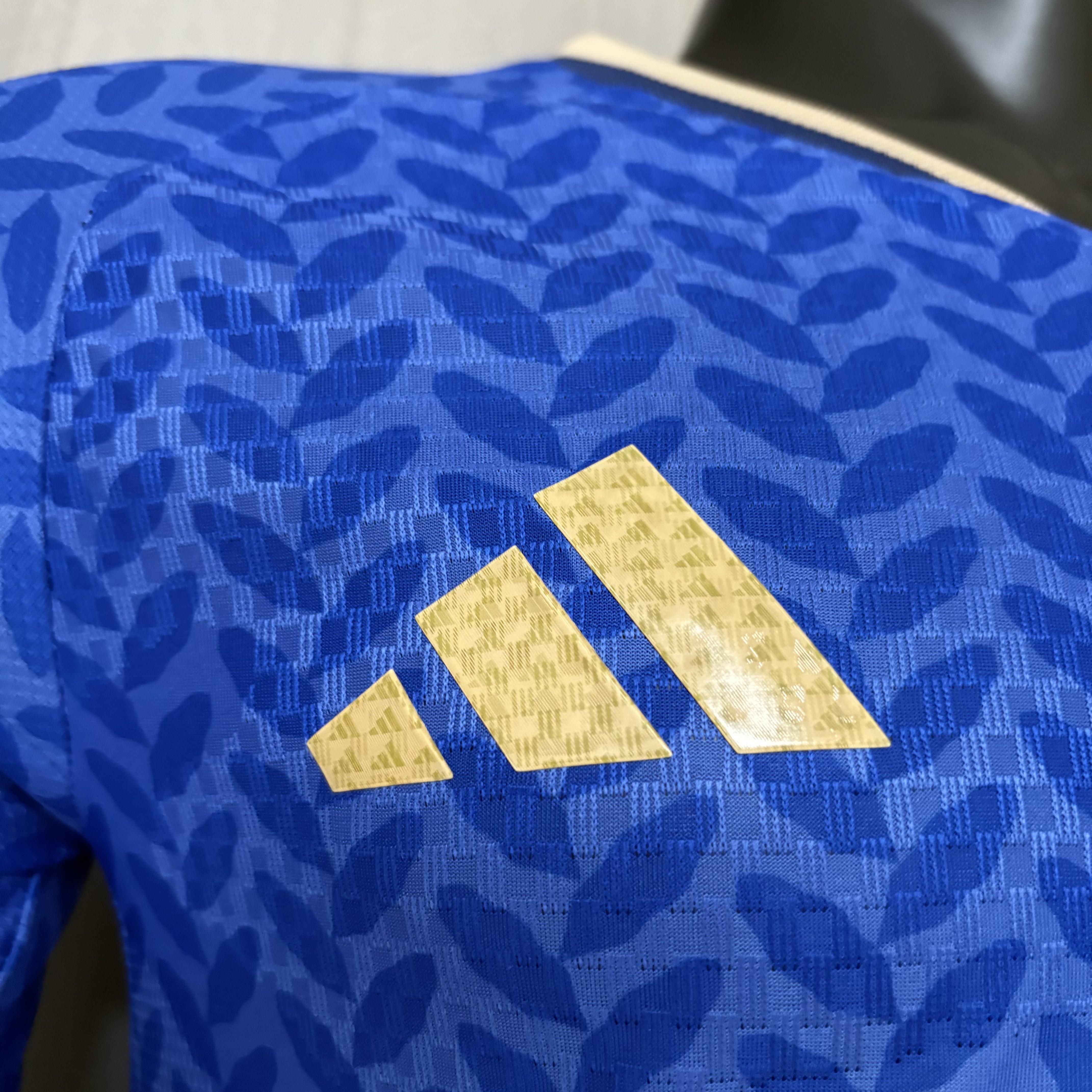 Italy Mens Player Version Long Sleeve Home Jersey