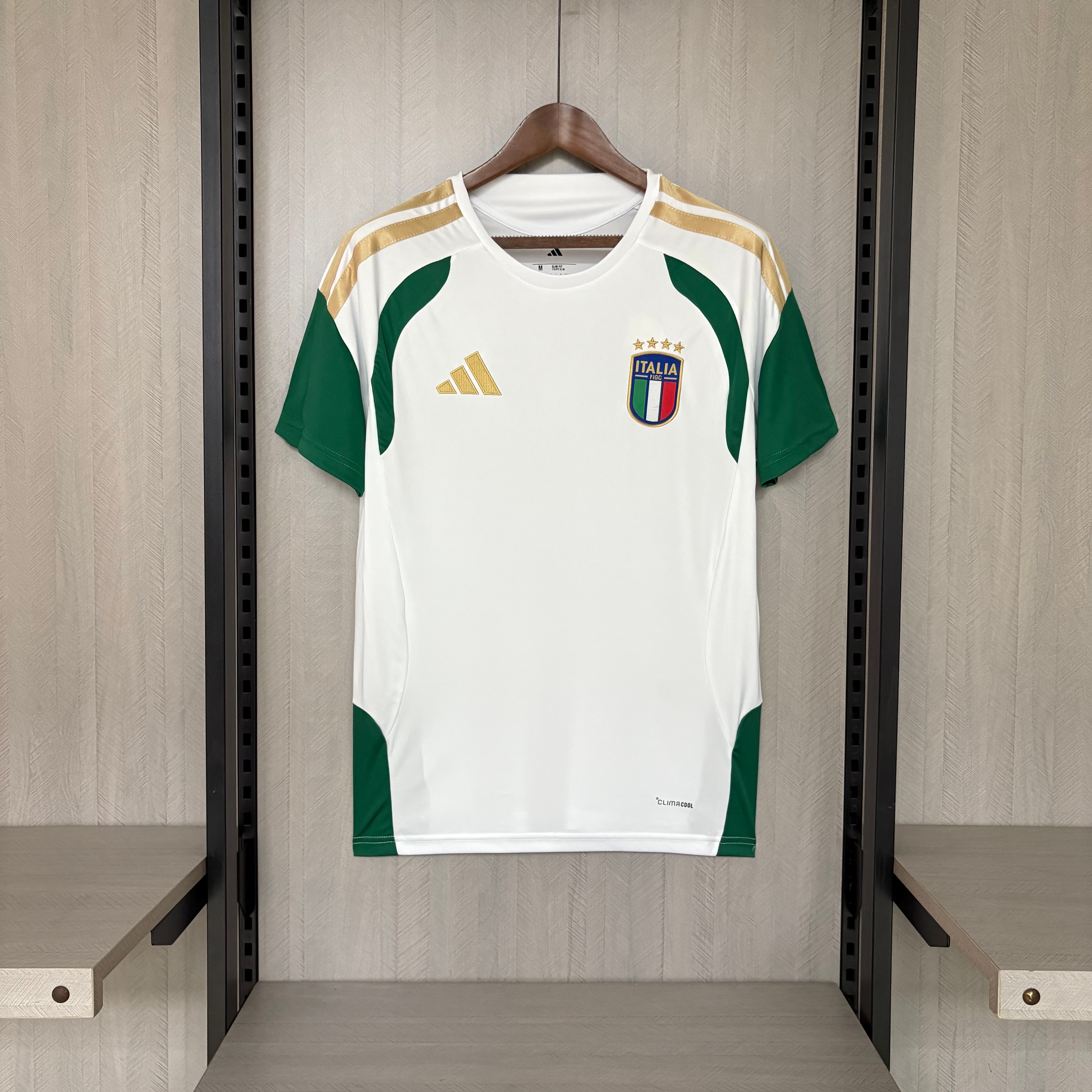 Italy Mens White Jersey