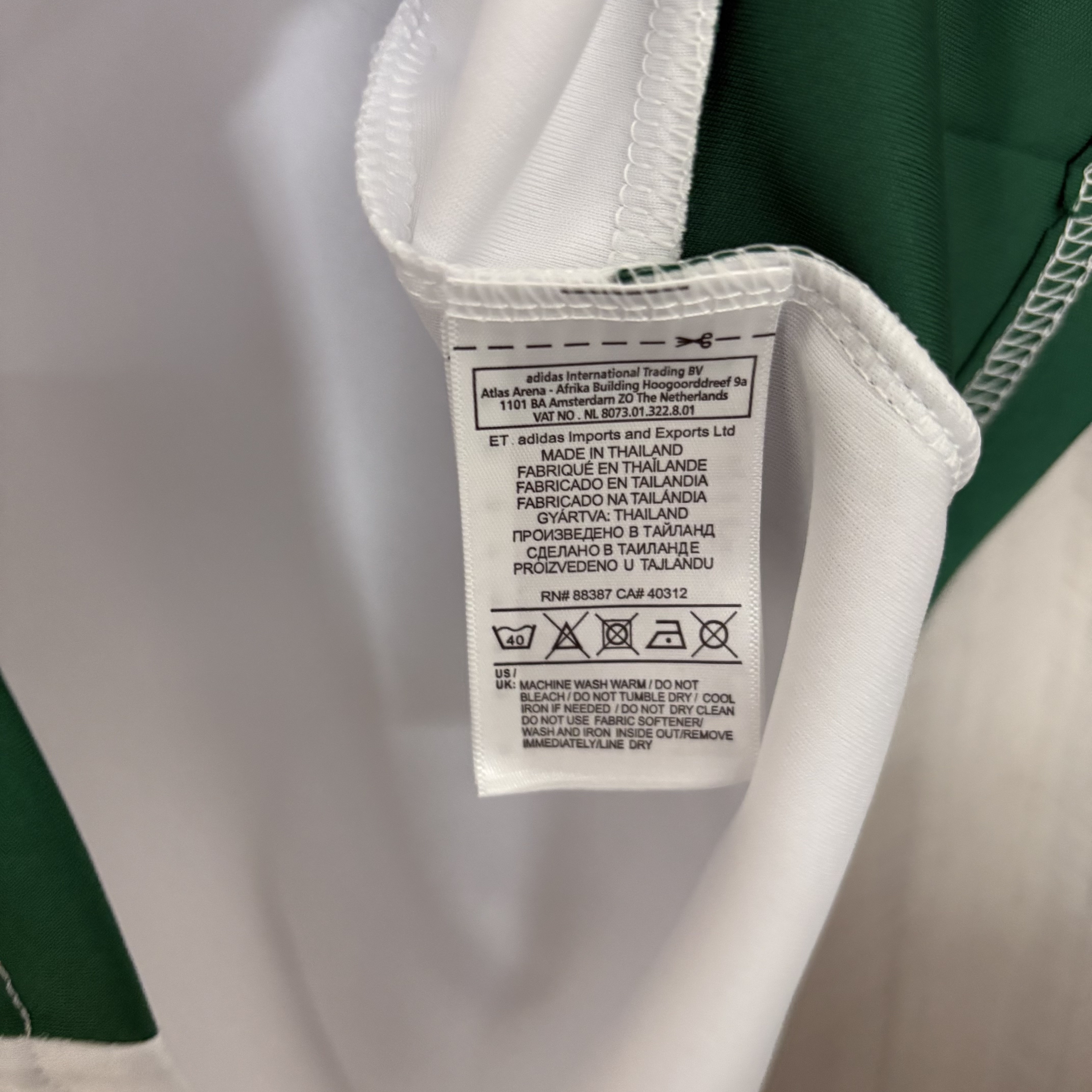 Italy Mens White Jersey