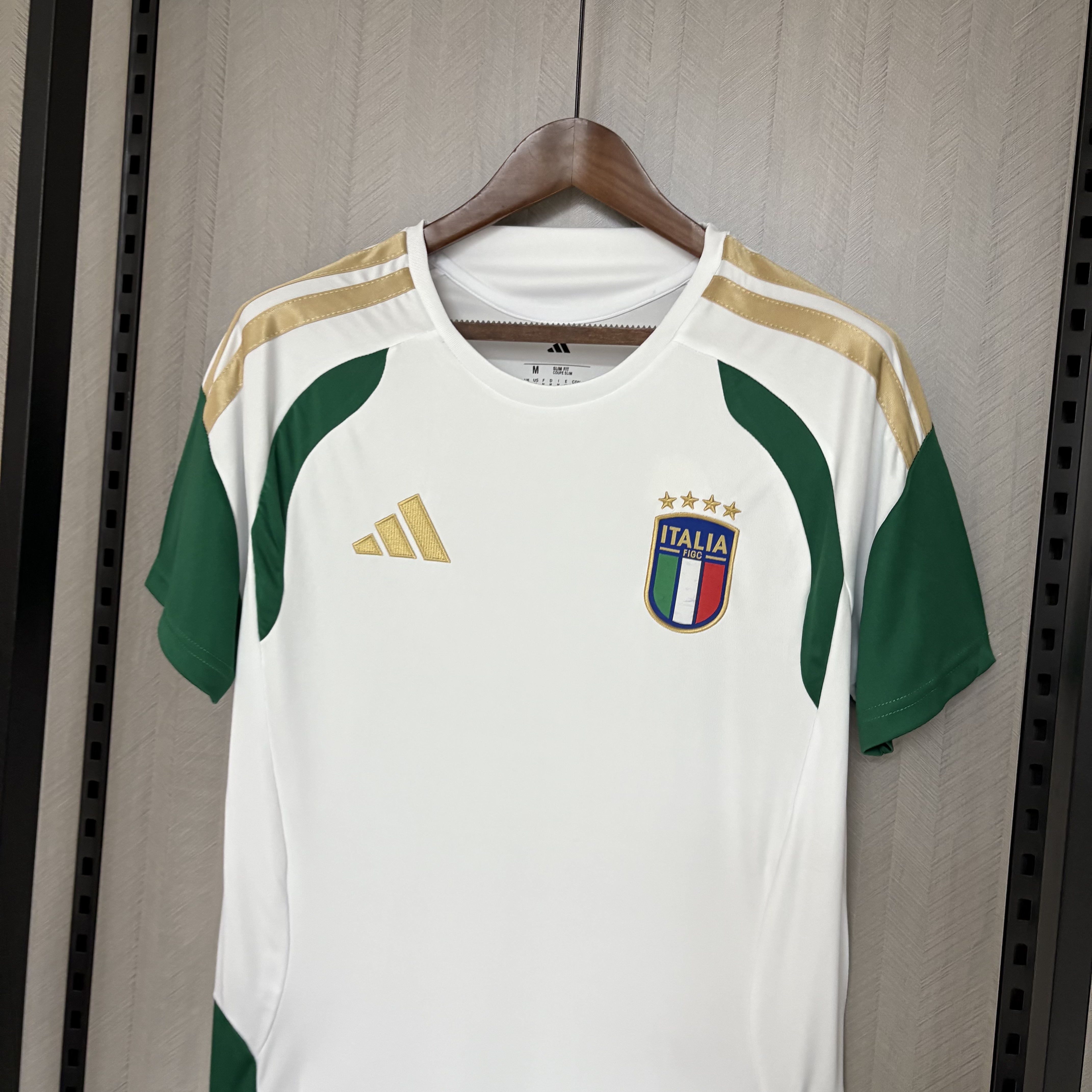 Italy Mens White Jersey