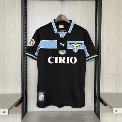 Lazio Mens Retro Away Jersey 01