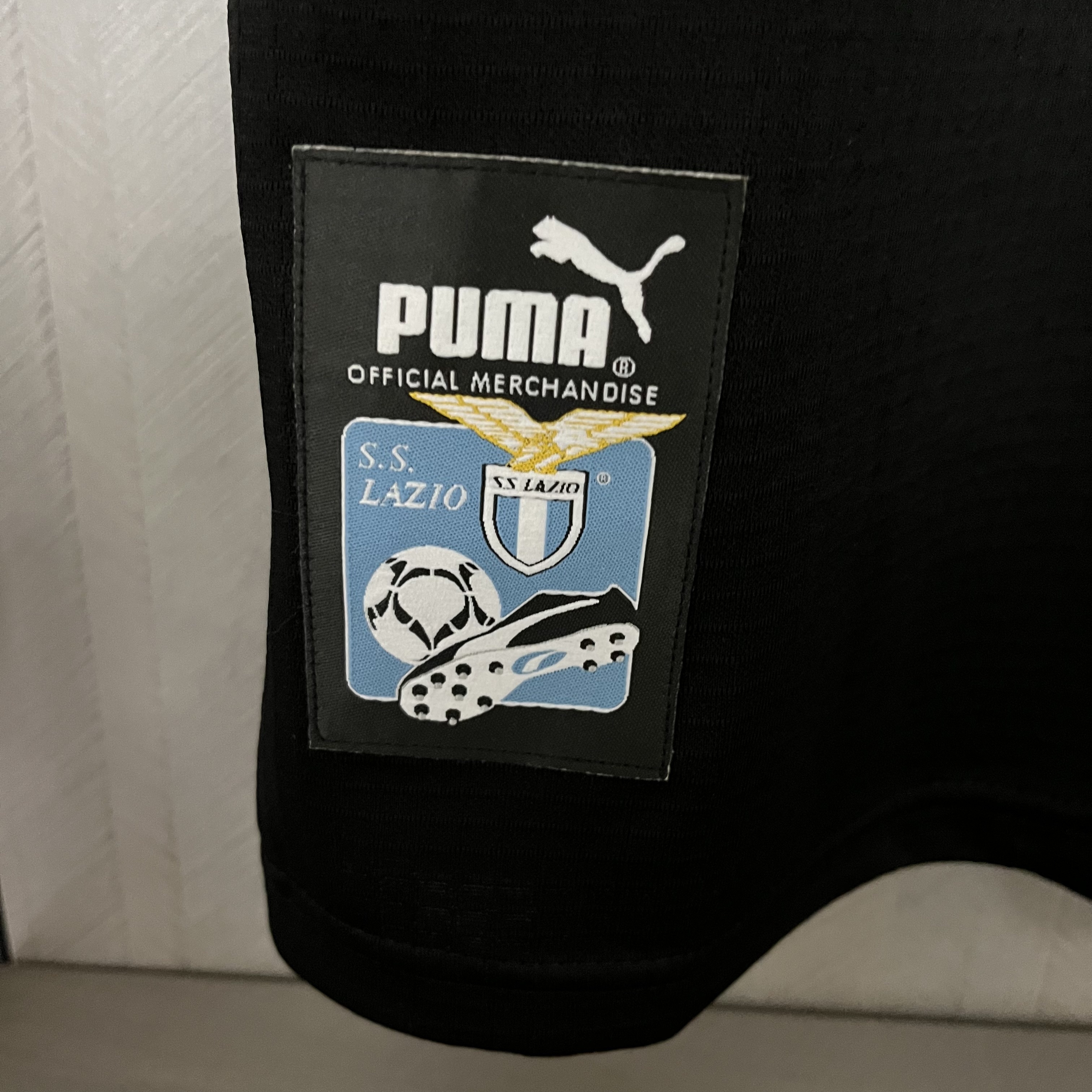 Lazio Mens Retro Away Jersey