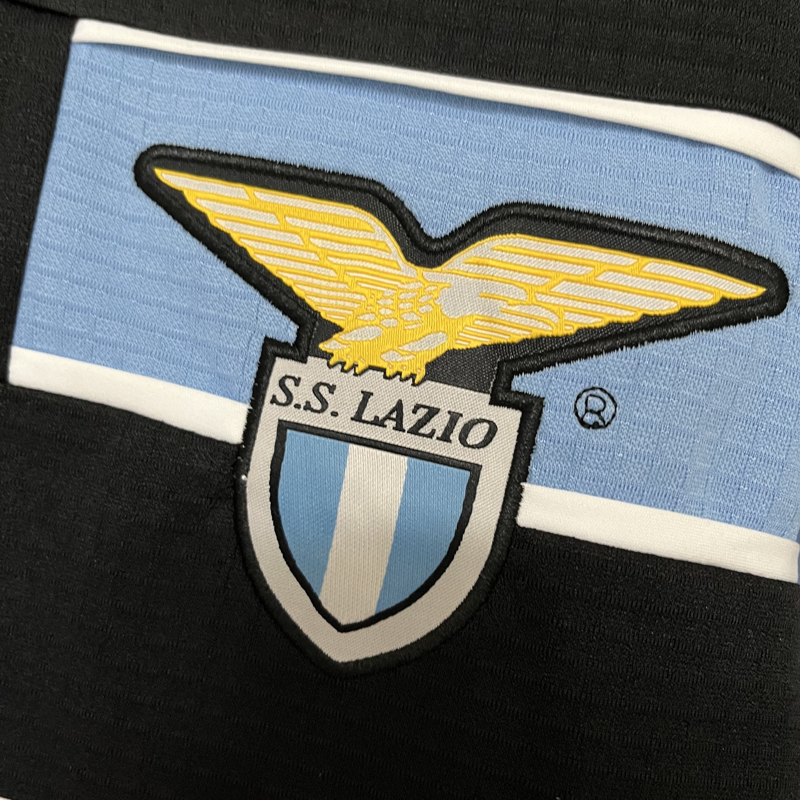 Lazio Mens Retro Away Jersey