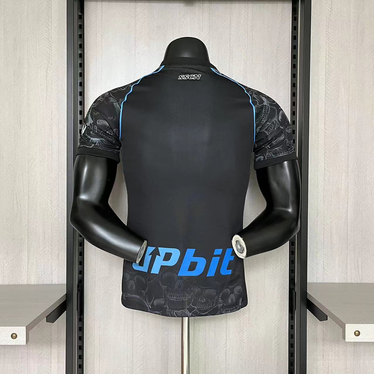 Napoli Mens Player Version Black Special Edition Jersey