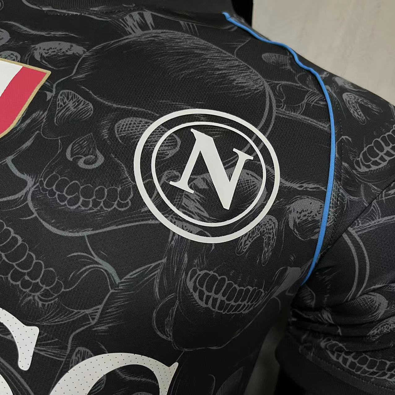 Napoli Mens Player Version Black Special Edition Jersey