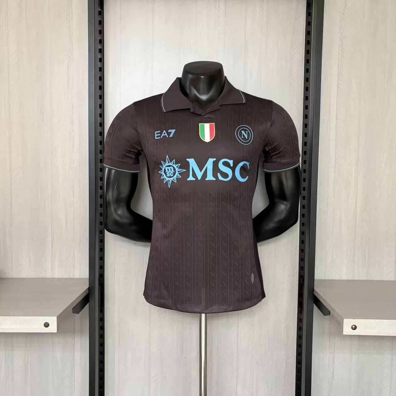Napoli Mens Player Version Third Jersey