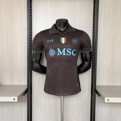 Napoli Mens Player Version Third Jersey 01