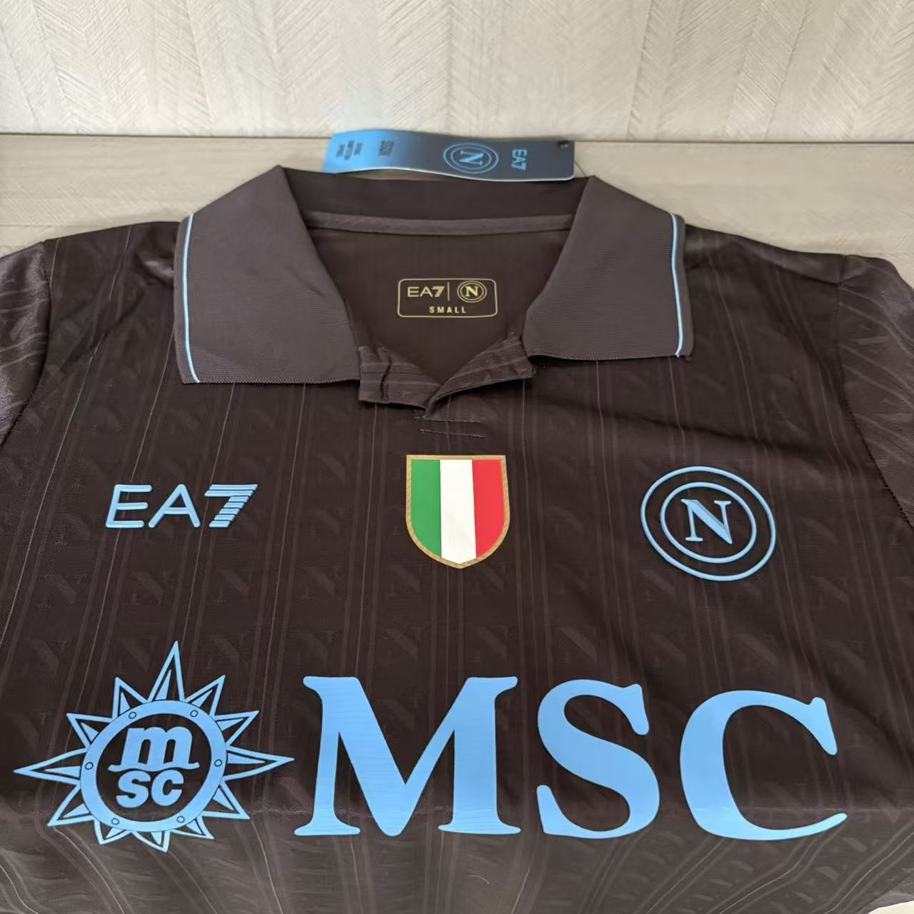 Napoli Mens Player Version Third Jersey