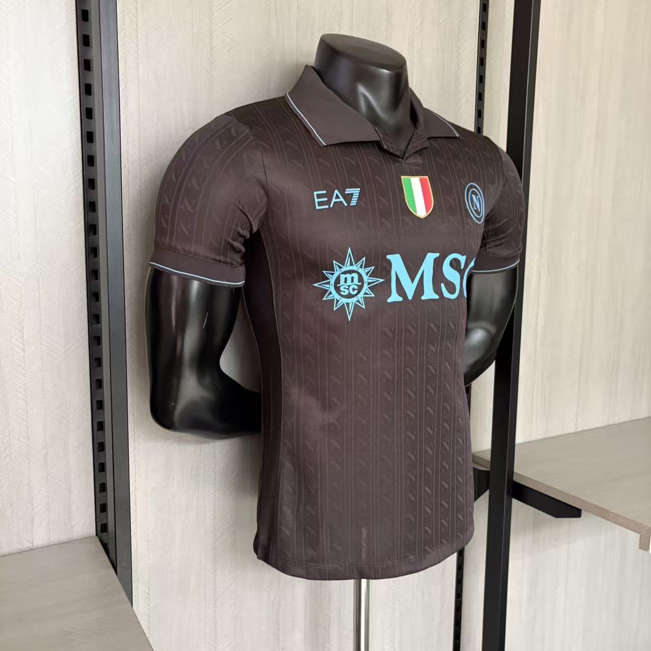 Napoli Mens Player Version Third Jersey