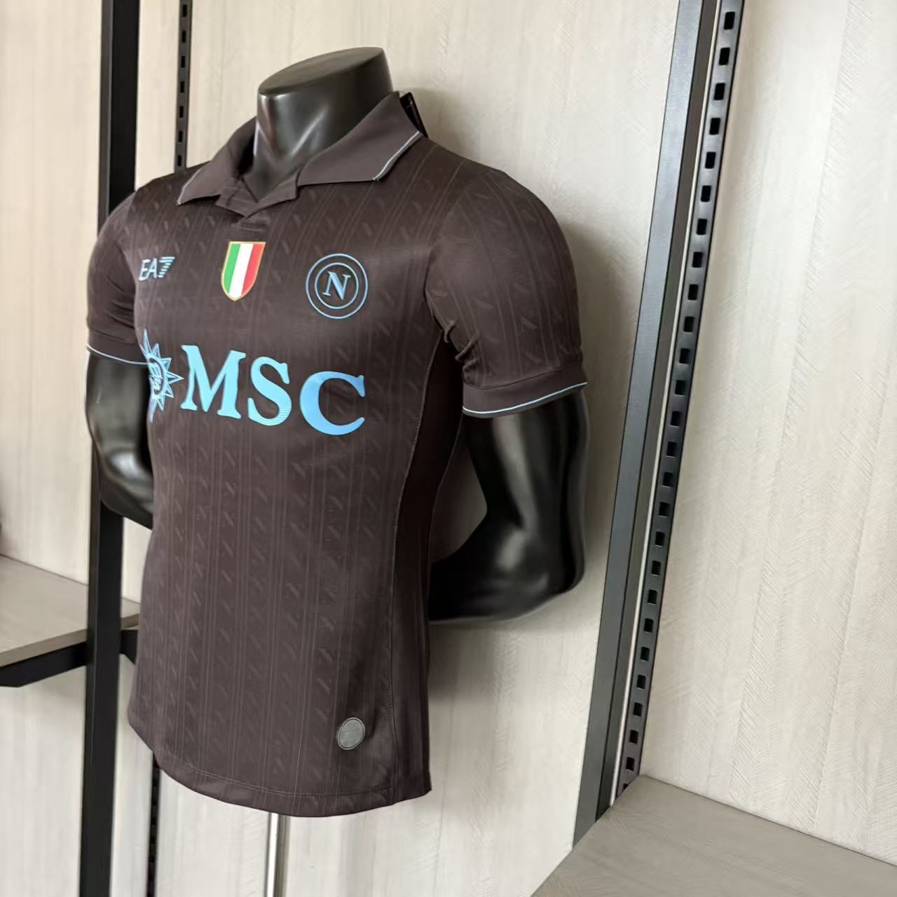 Napoli Mens Player Version Third Jersey