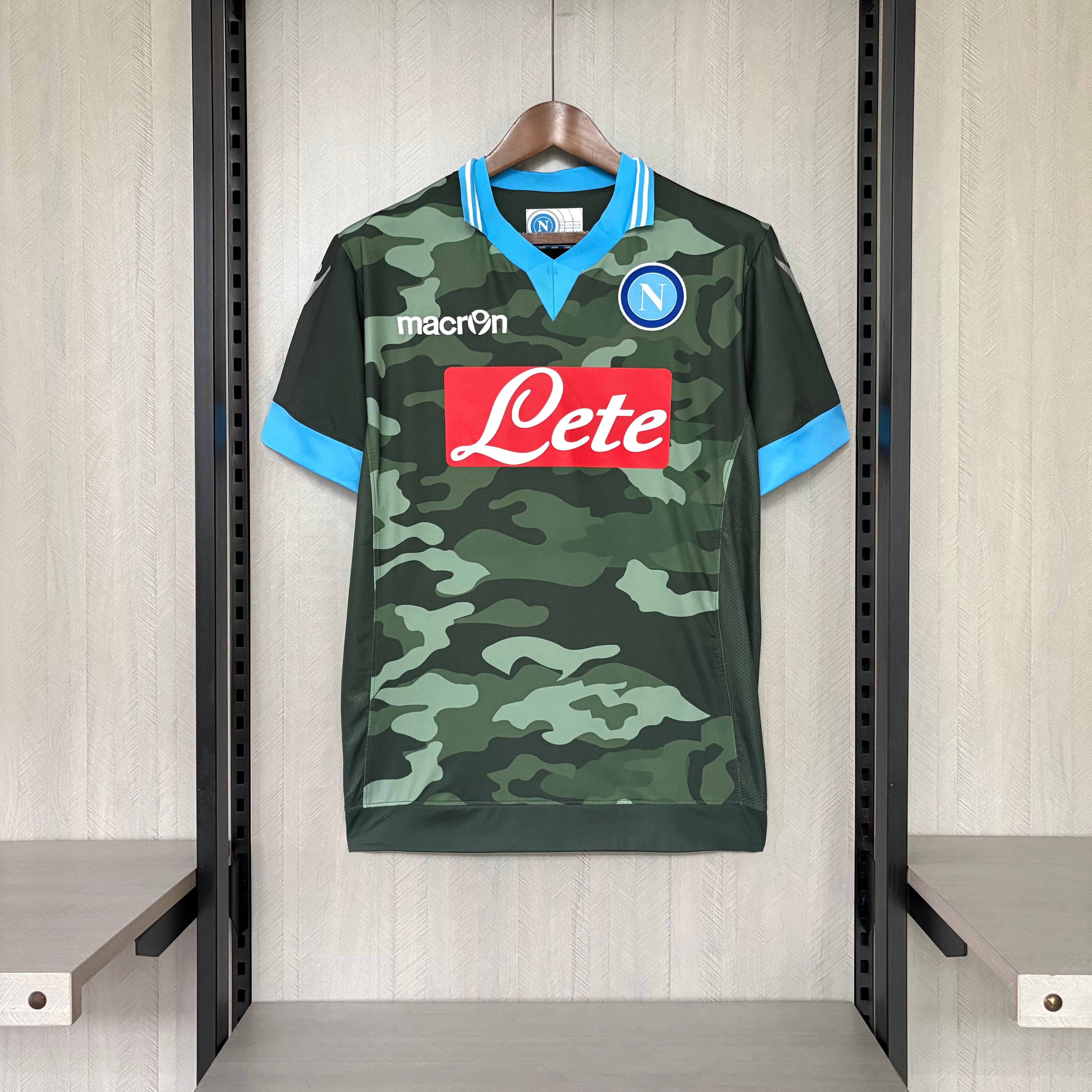 Napoli Mens Retro Away Jersey