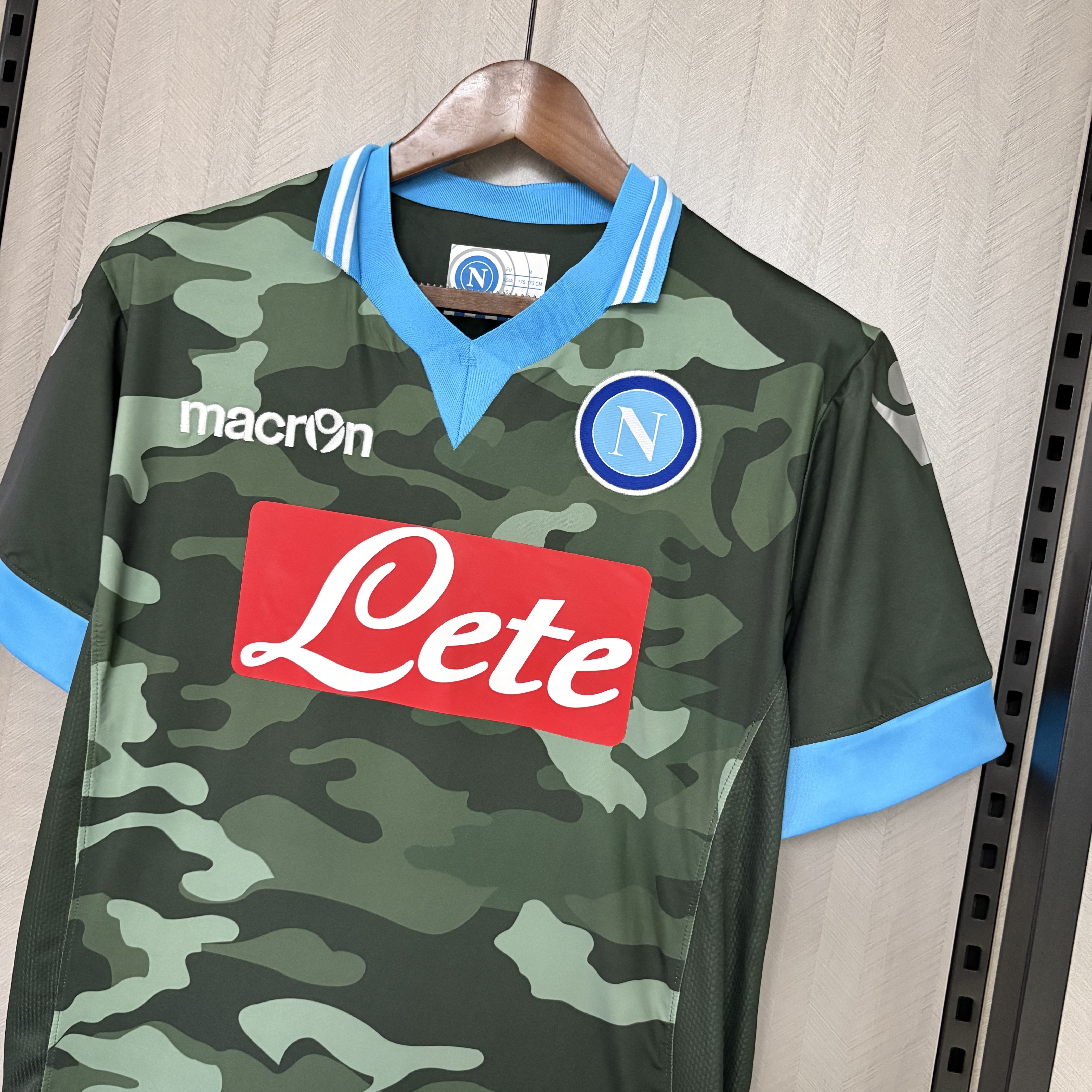 Napoli Mens Retro Away Jersey