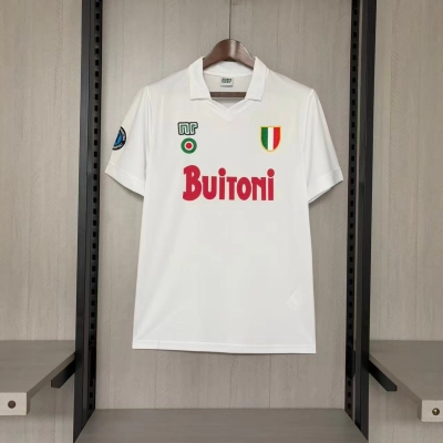 Napoli Mens Retro Away Jersey 01