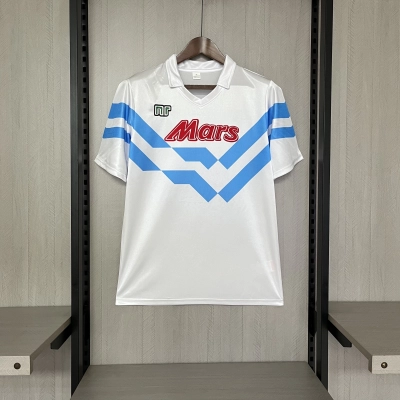 Napoli Mens Retro Away Jersey 01