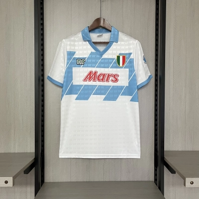 Napoli Mens Retro Away Jersey 01