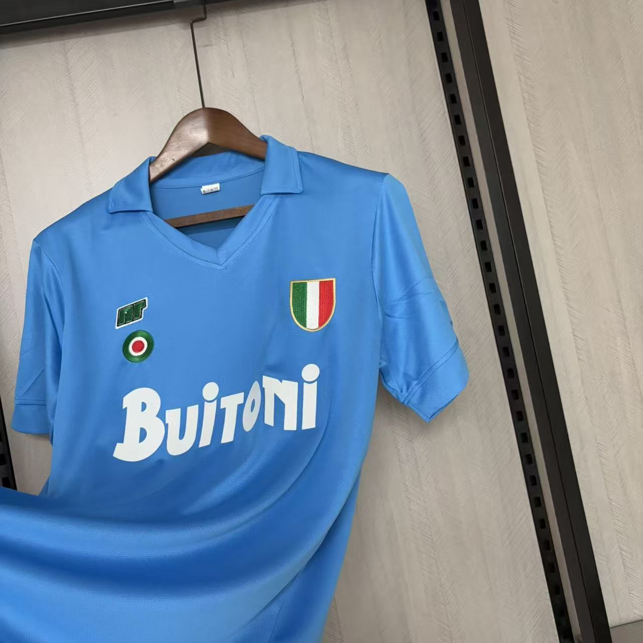 Napoli Mens Retro Home Design 2 Jersey