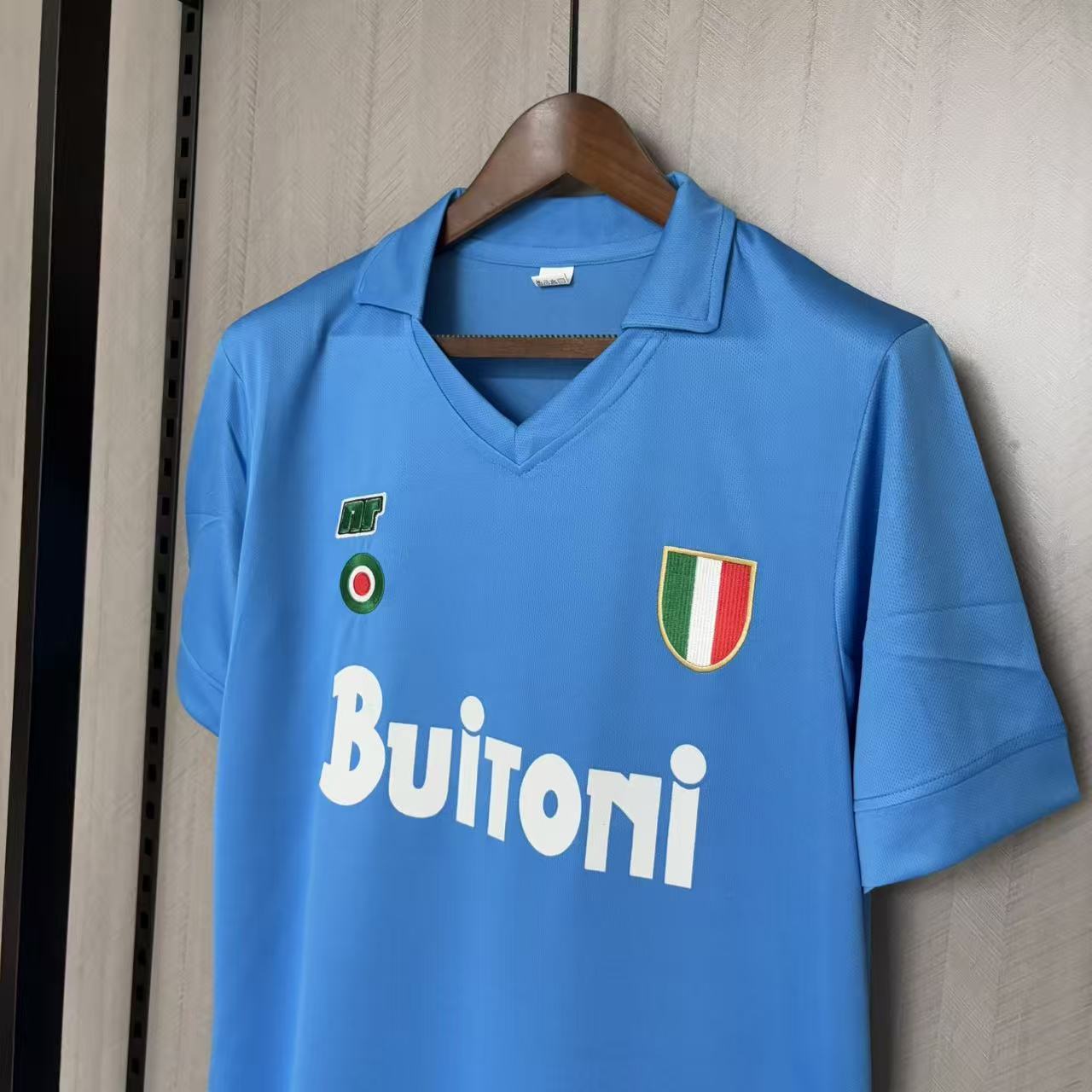 Napoli Mens Retro Home Design 2 Jersey