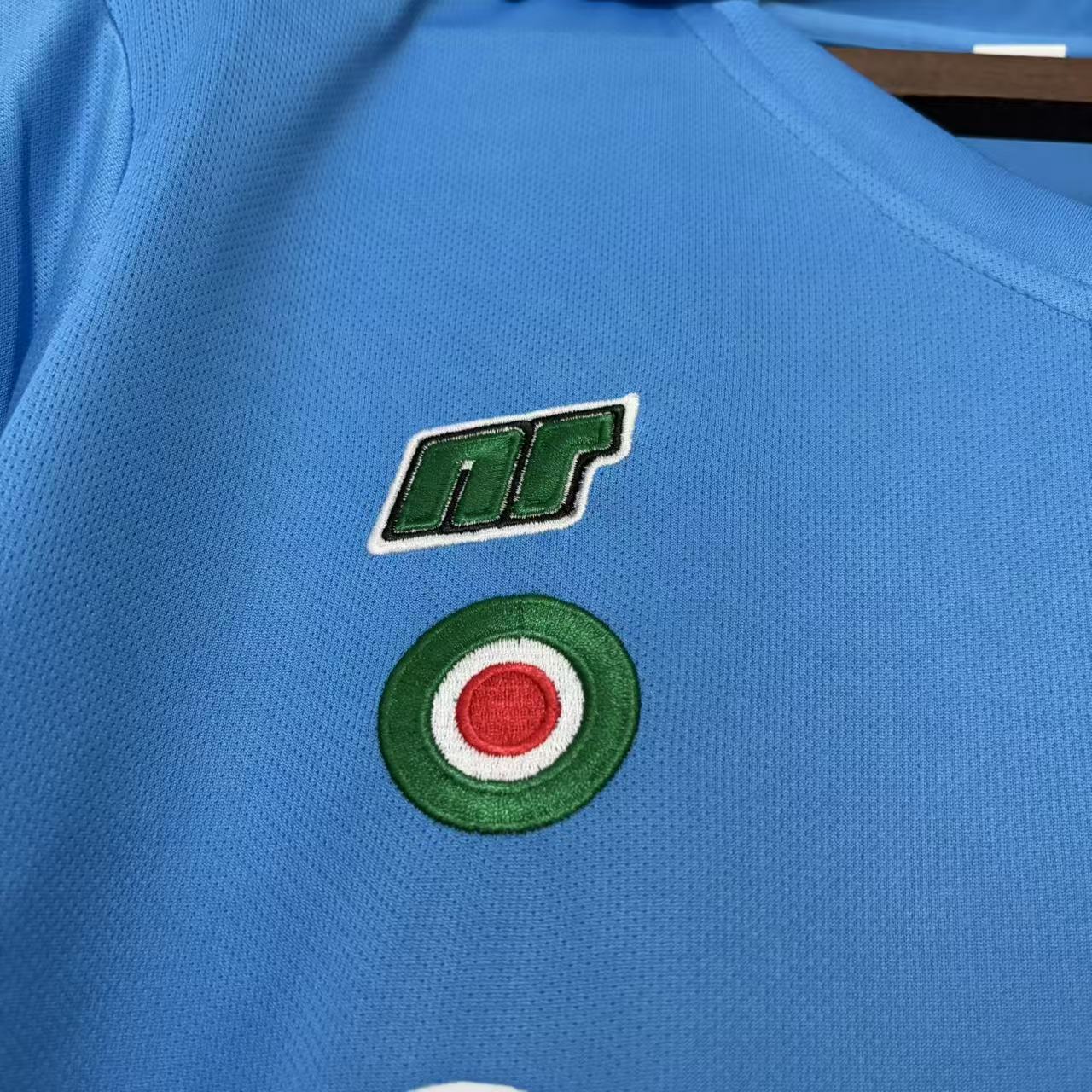 Napoli Mens Retro Home Design 2 Jersey