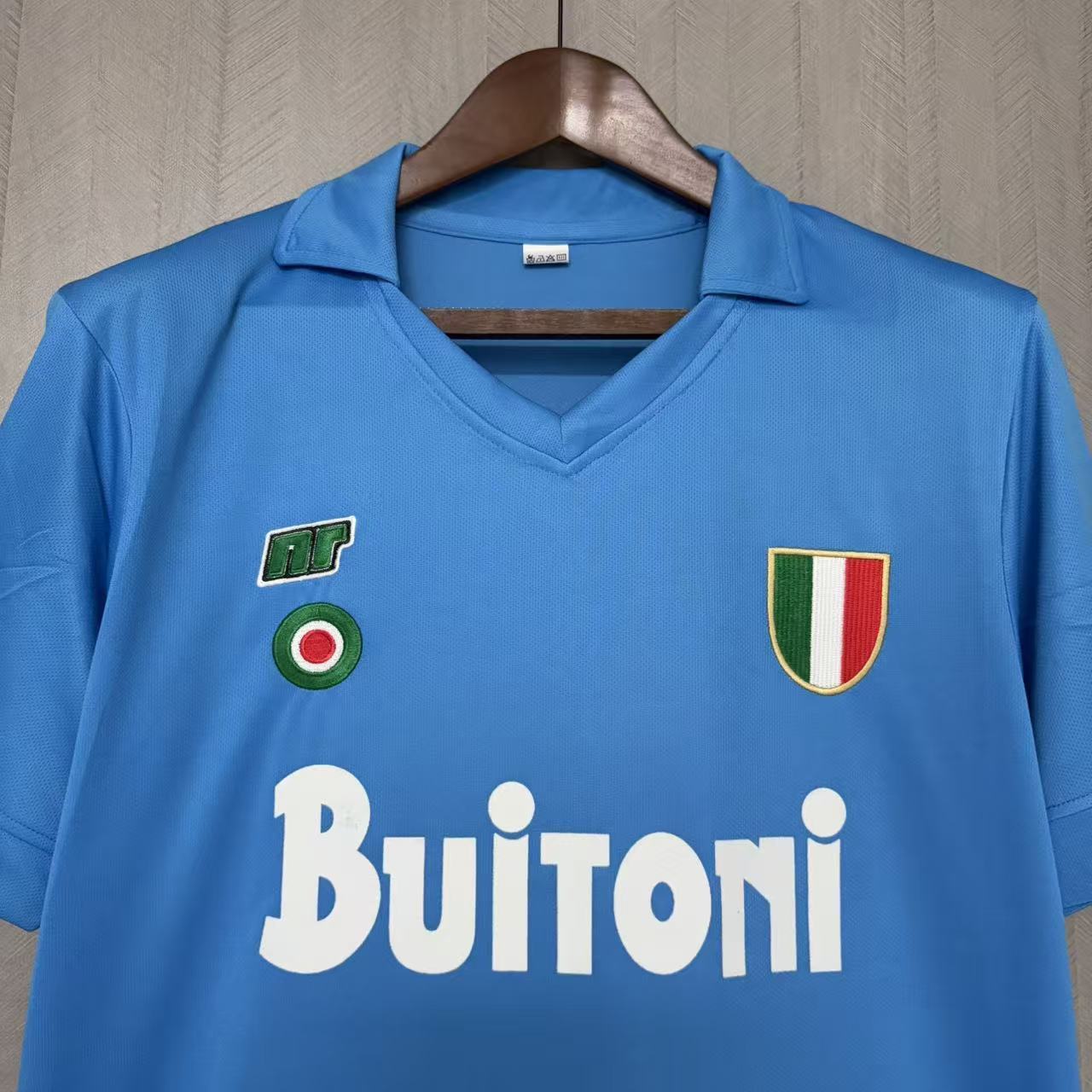 Napoli Mens Retro Home Design 2 Jersey
