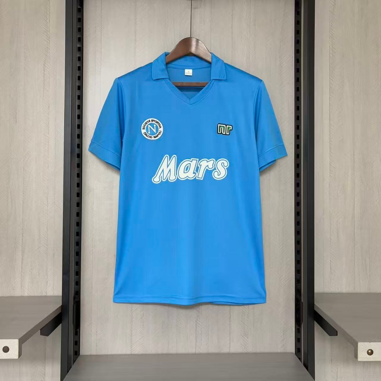 Napoli Mens Retro Home Jersey