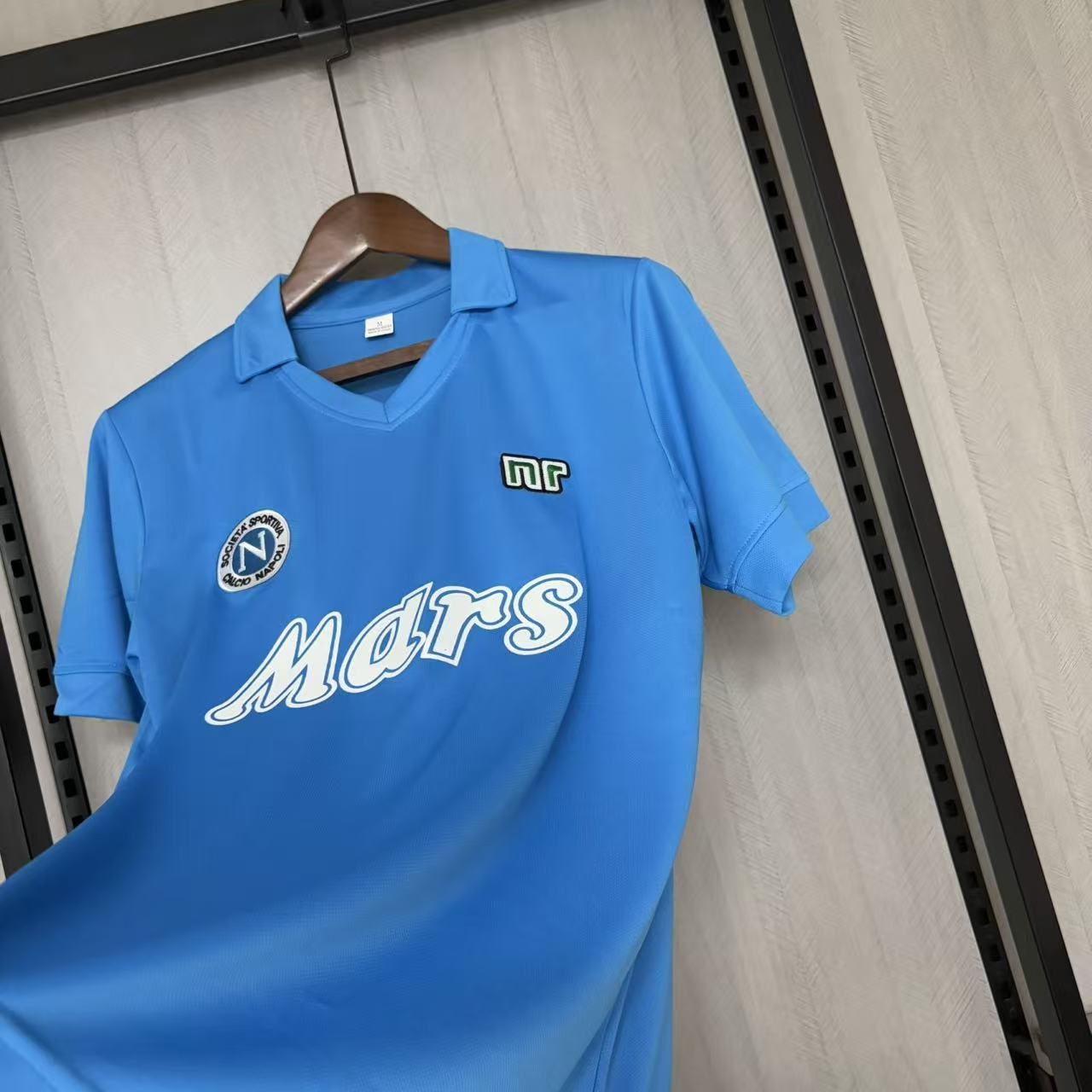 Napoli Mens Retro Home Jersey