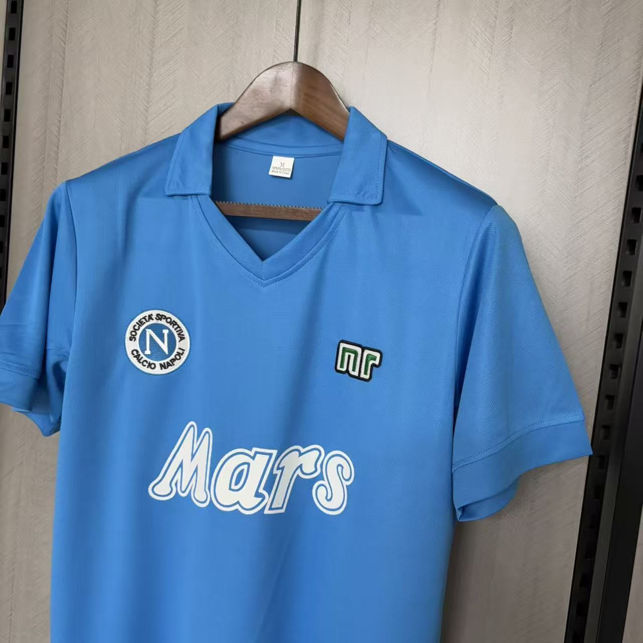 Napoli Mens Retro Home Jersey