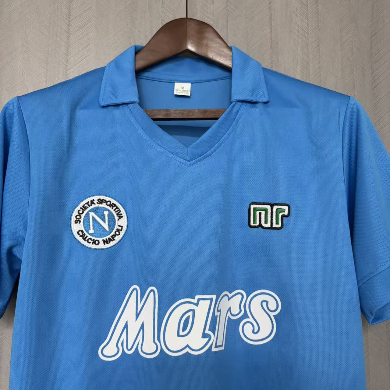 Napoli Mens Retro Home Jersey
