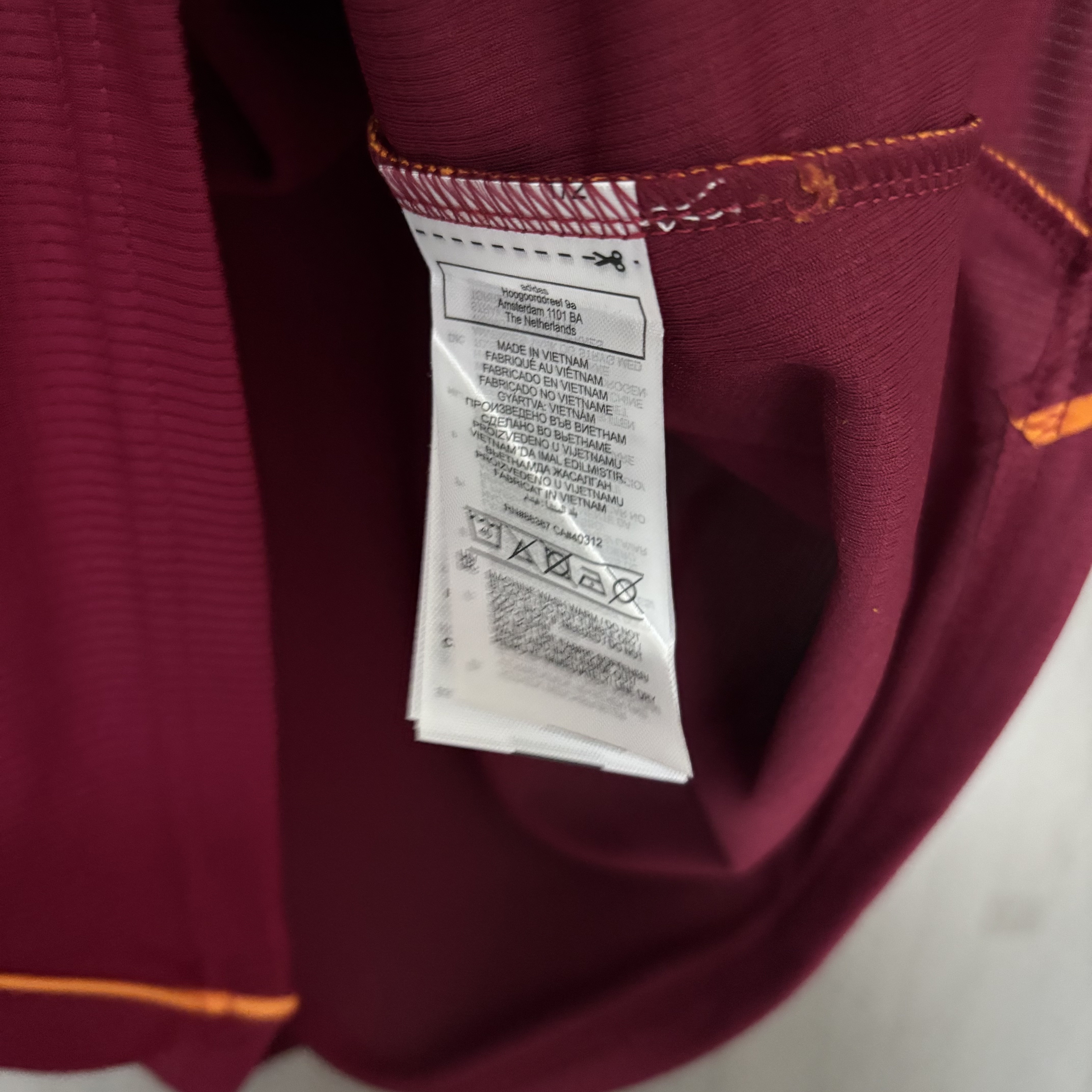 Roma Mens Home Jersey