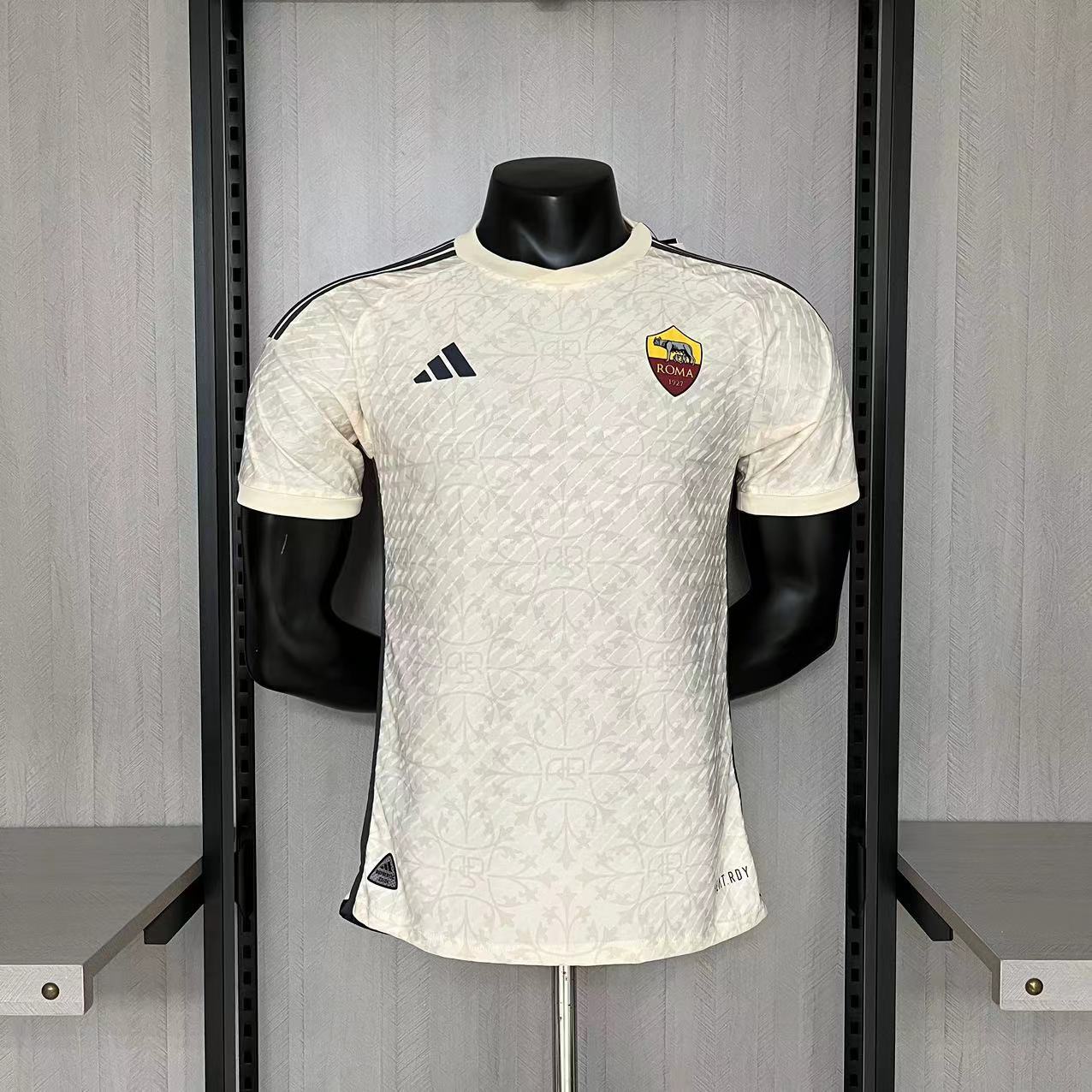 Roma Mens Player Version Away Jersey
