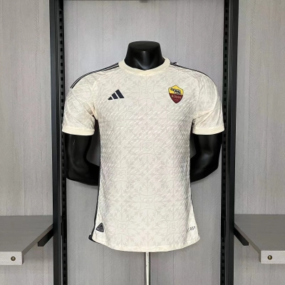 Roma Mens Player Version Away Jersey 01