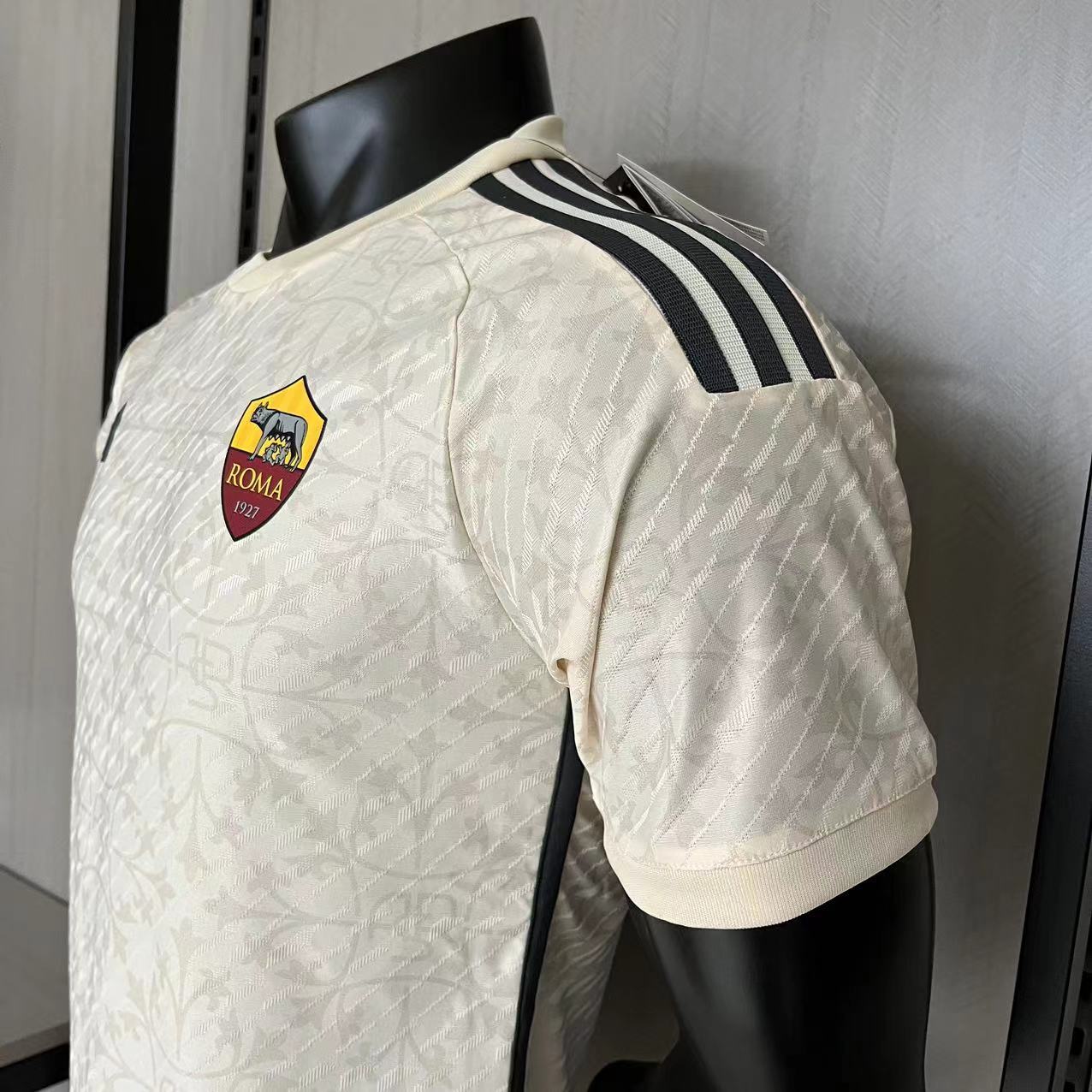 Roma Mens Player Version Away Jersey