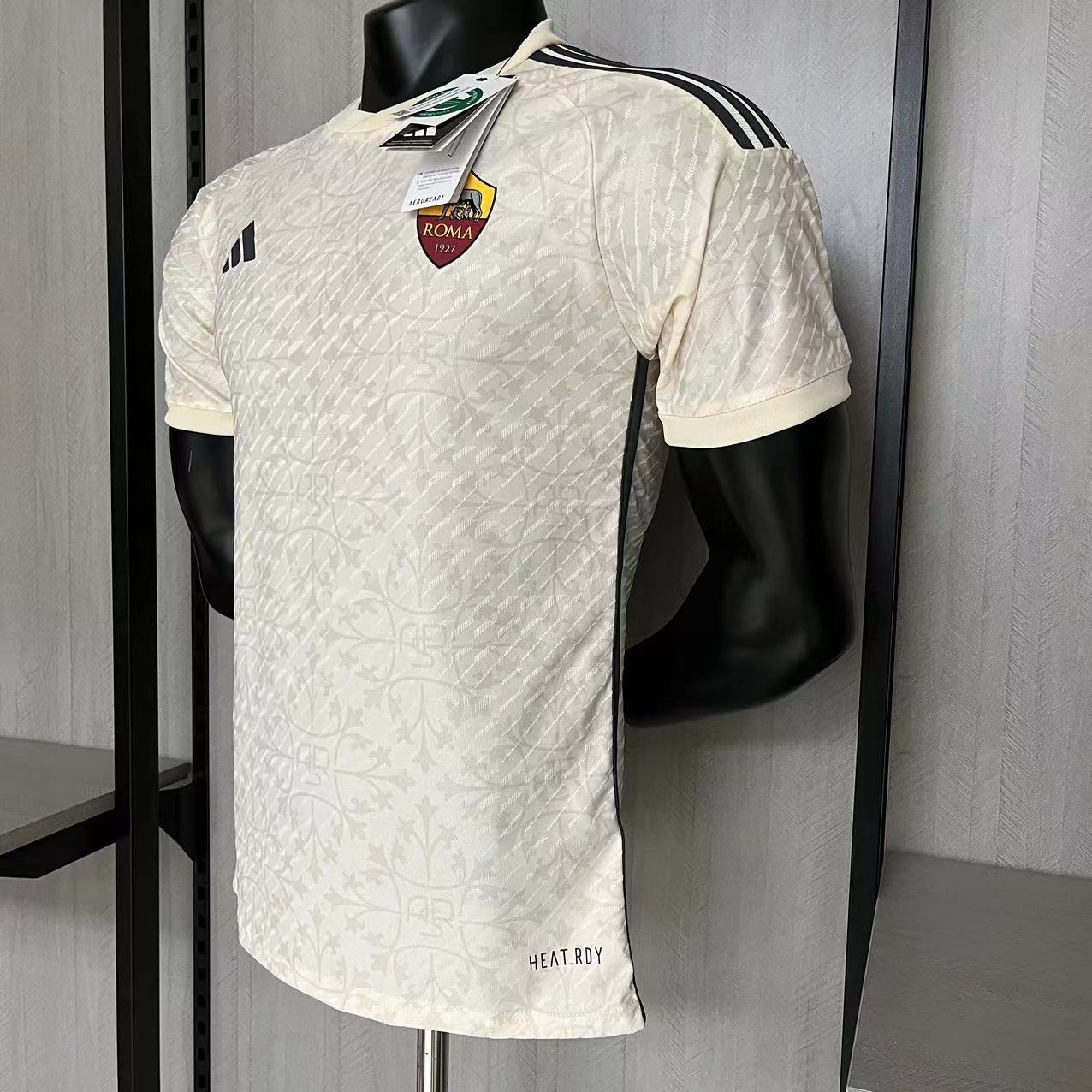 Roma Mens Player Version Away Jersey