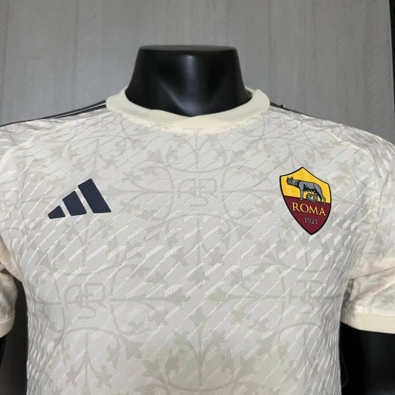 Roma Mens Player Version Away Jersey