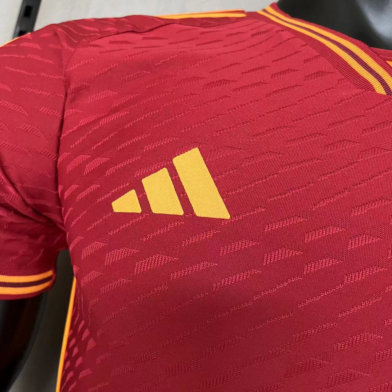 Roma Mens Player Version Home Jersey
