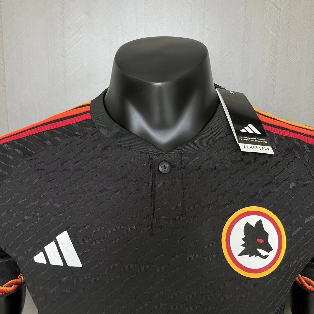 Roma Mens Player Version Third Jersey
