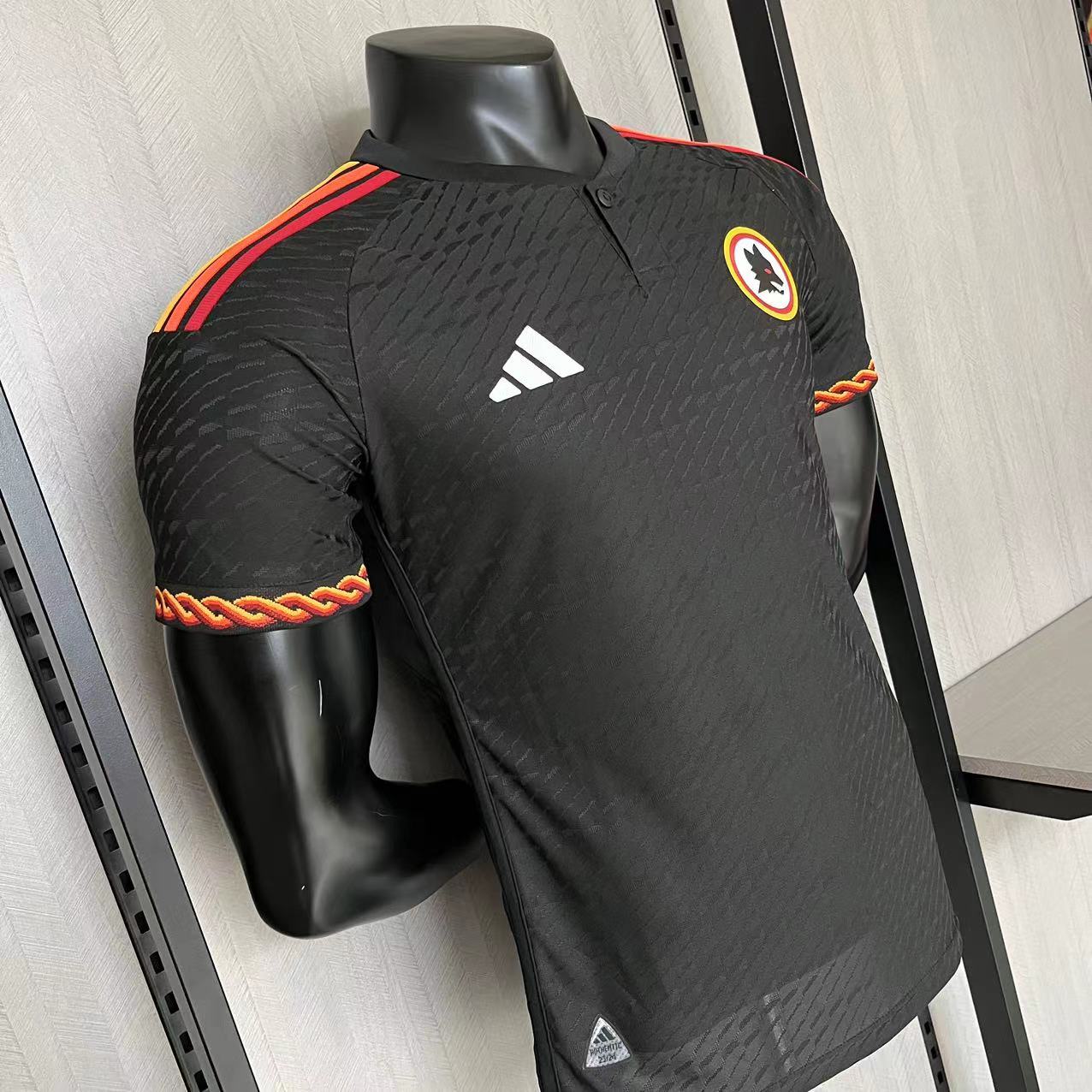 Roma Mens Player Version Third Jersey