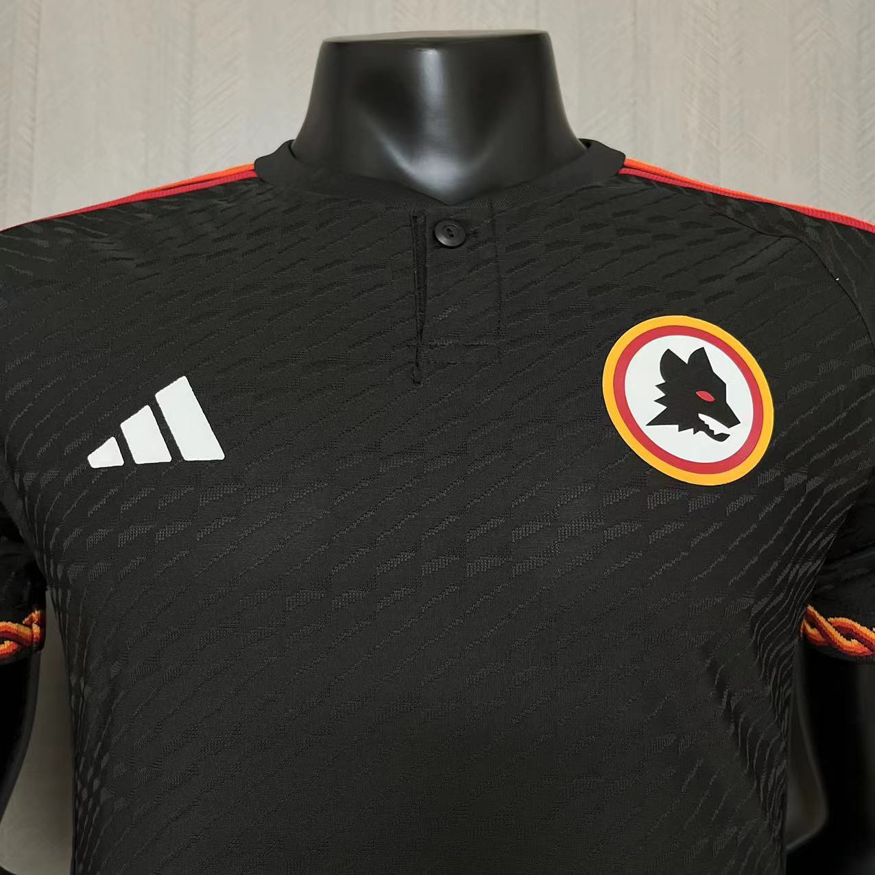 Roma Mens Player Version Third Jersey