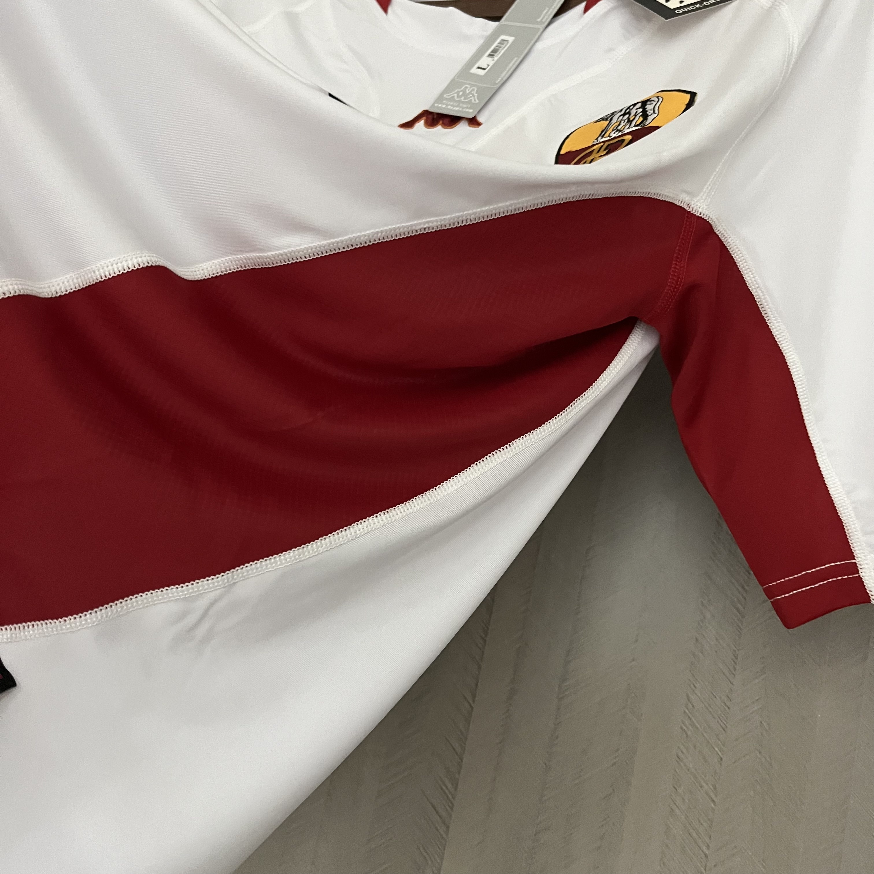 Roma Mens Retro Away Jersey